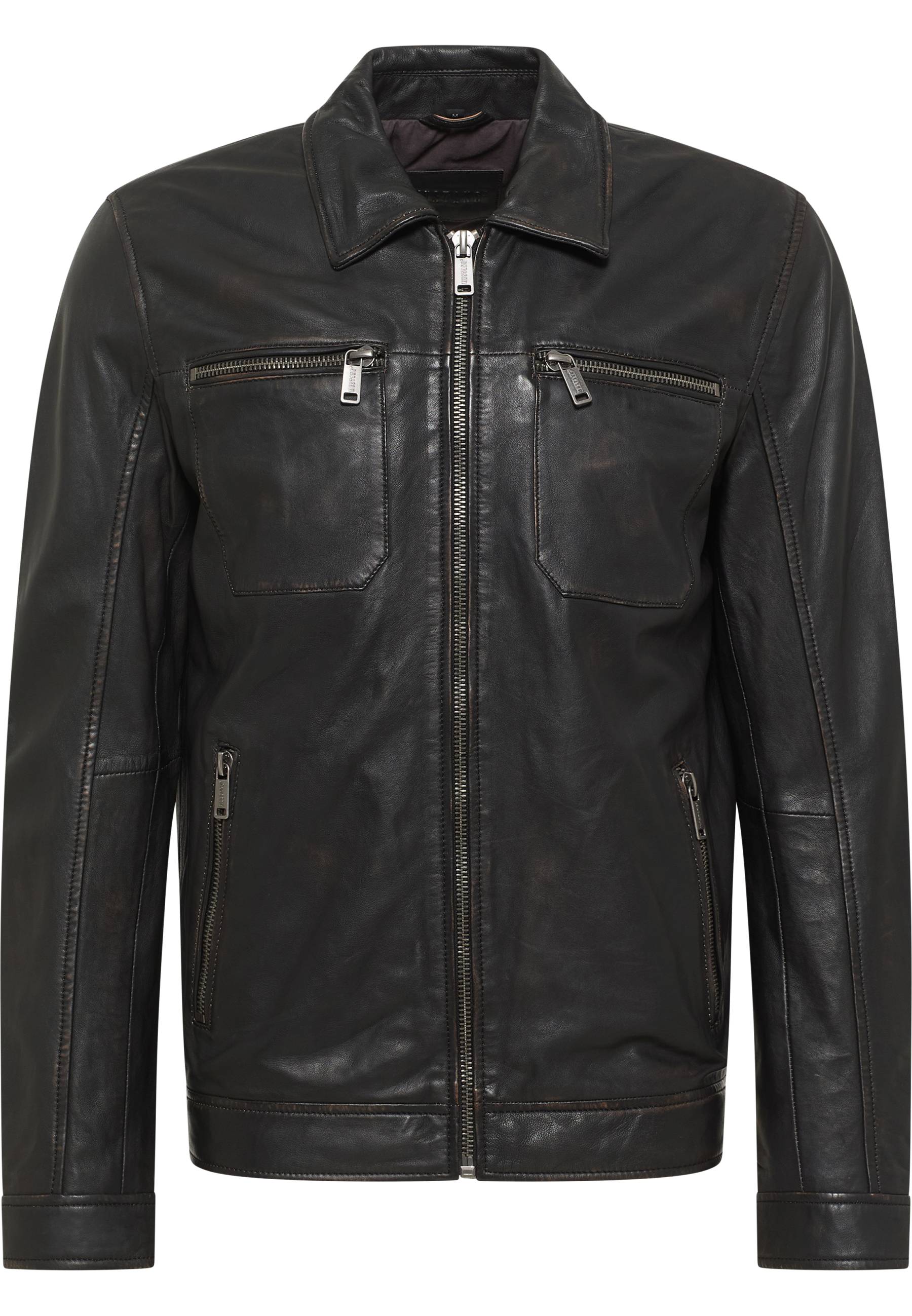 Bekleidung, Mantel, Jacke, Jacke aus Leder