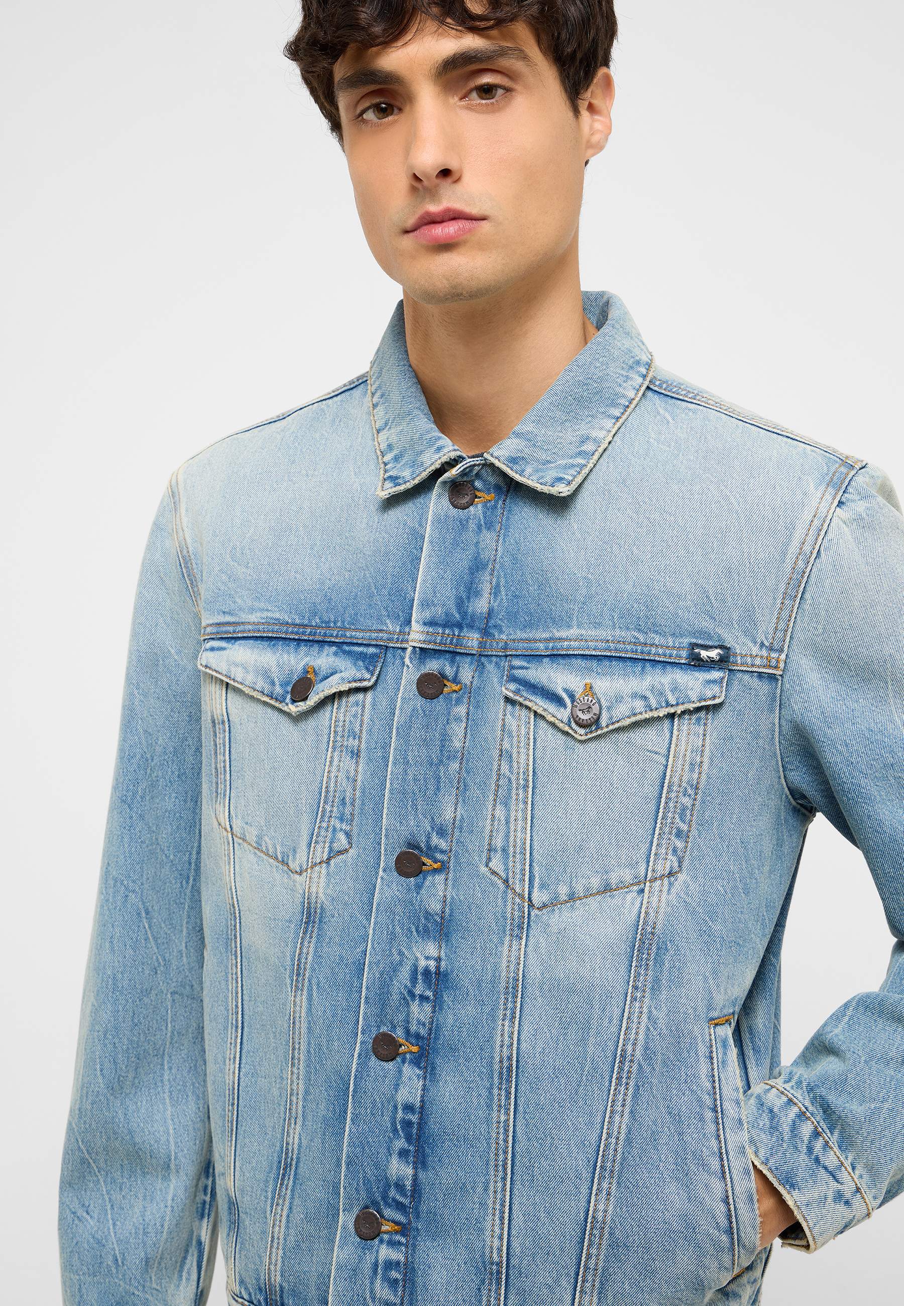 Hosen, Jeanshose, Weste, Jacke, Person