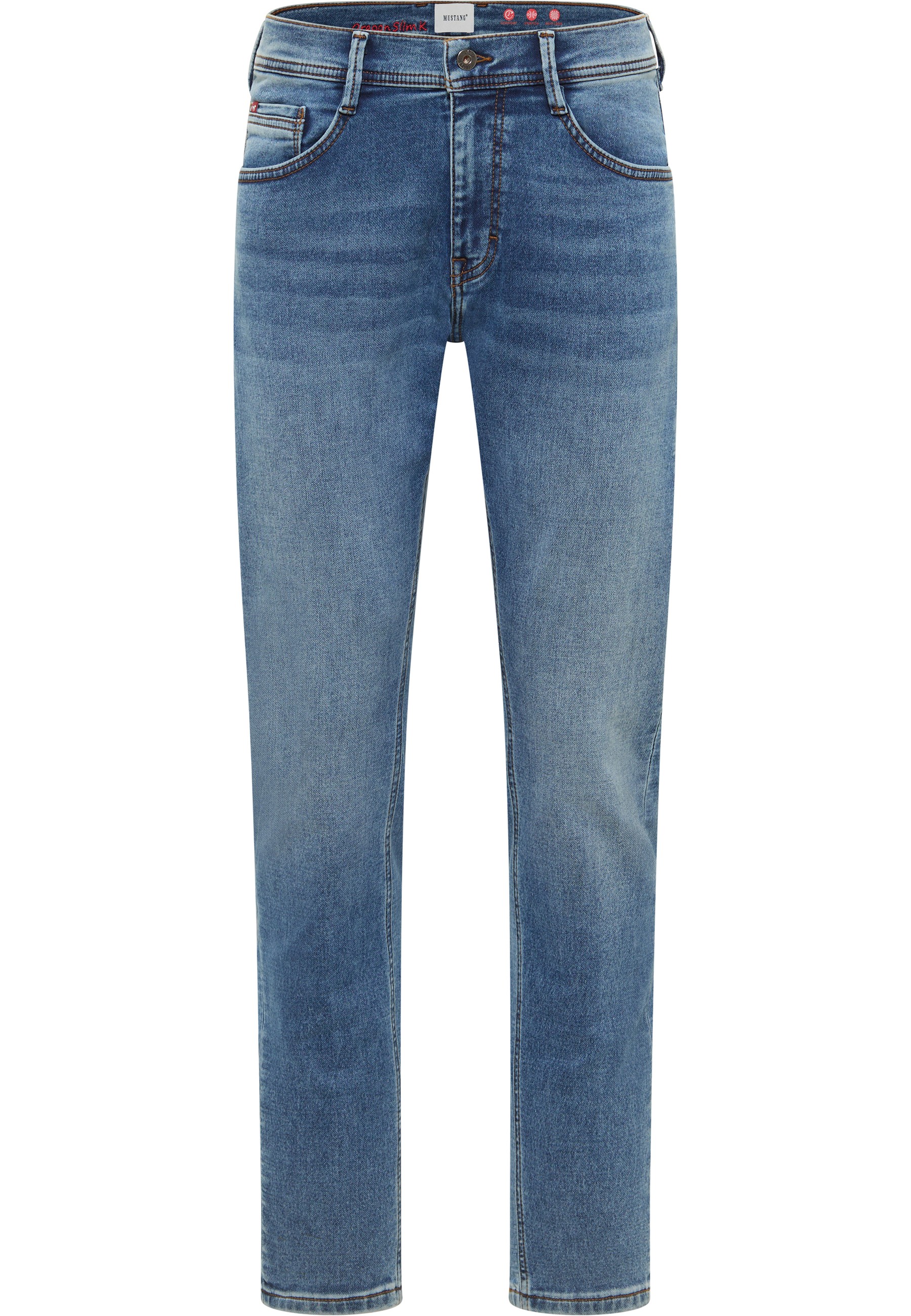 Mustang Herren Jeans Style Oregon Slim K, blau mittel