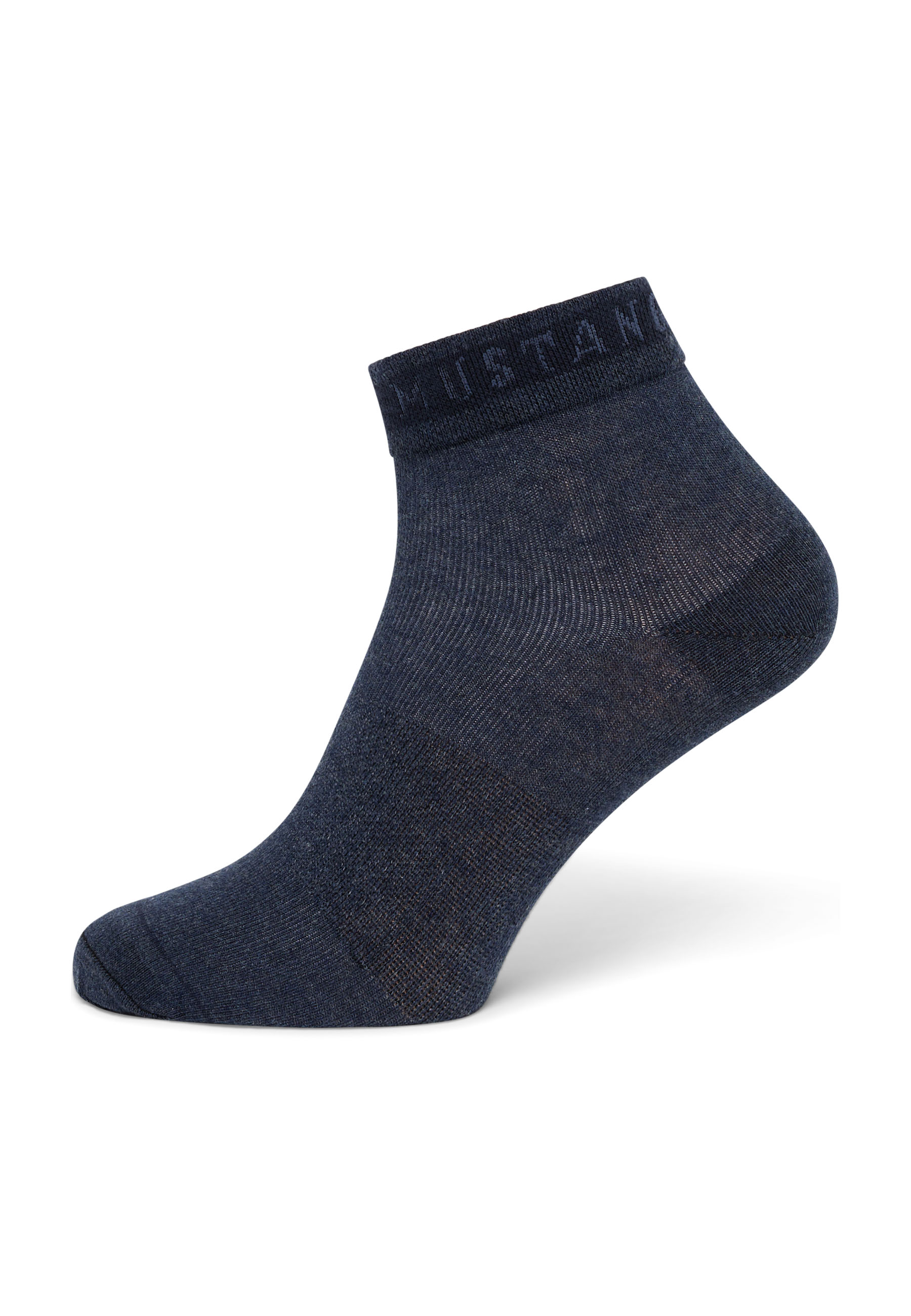 Socken, Ankle-Socke, Dunkelblau, Baumwollmix?, Rippstrick