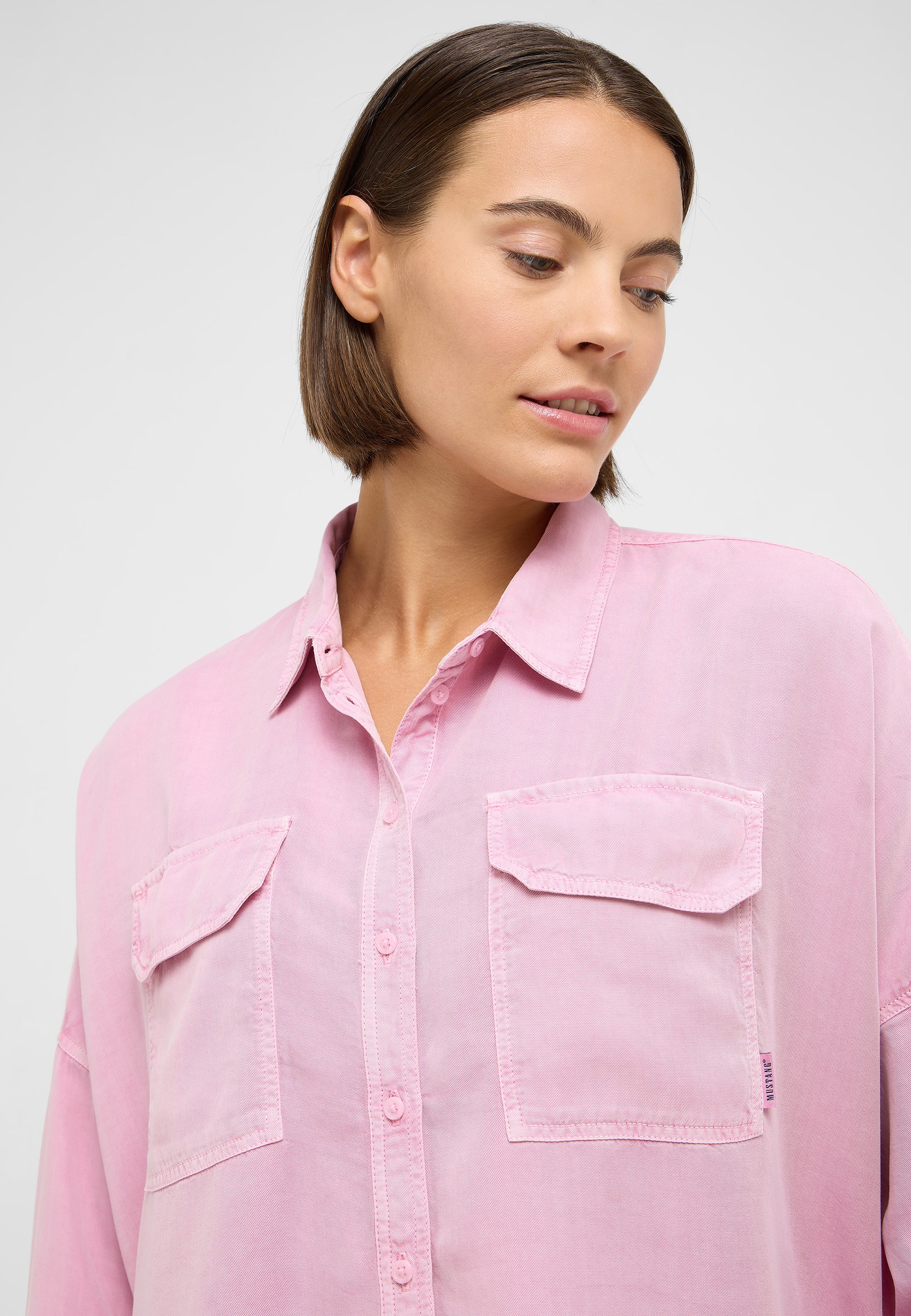 Hemd, Langarm, Erwachsener, Person, Frau