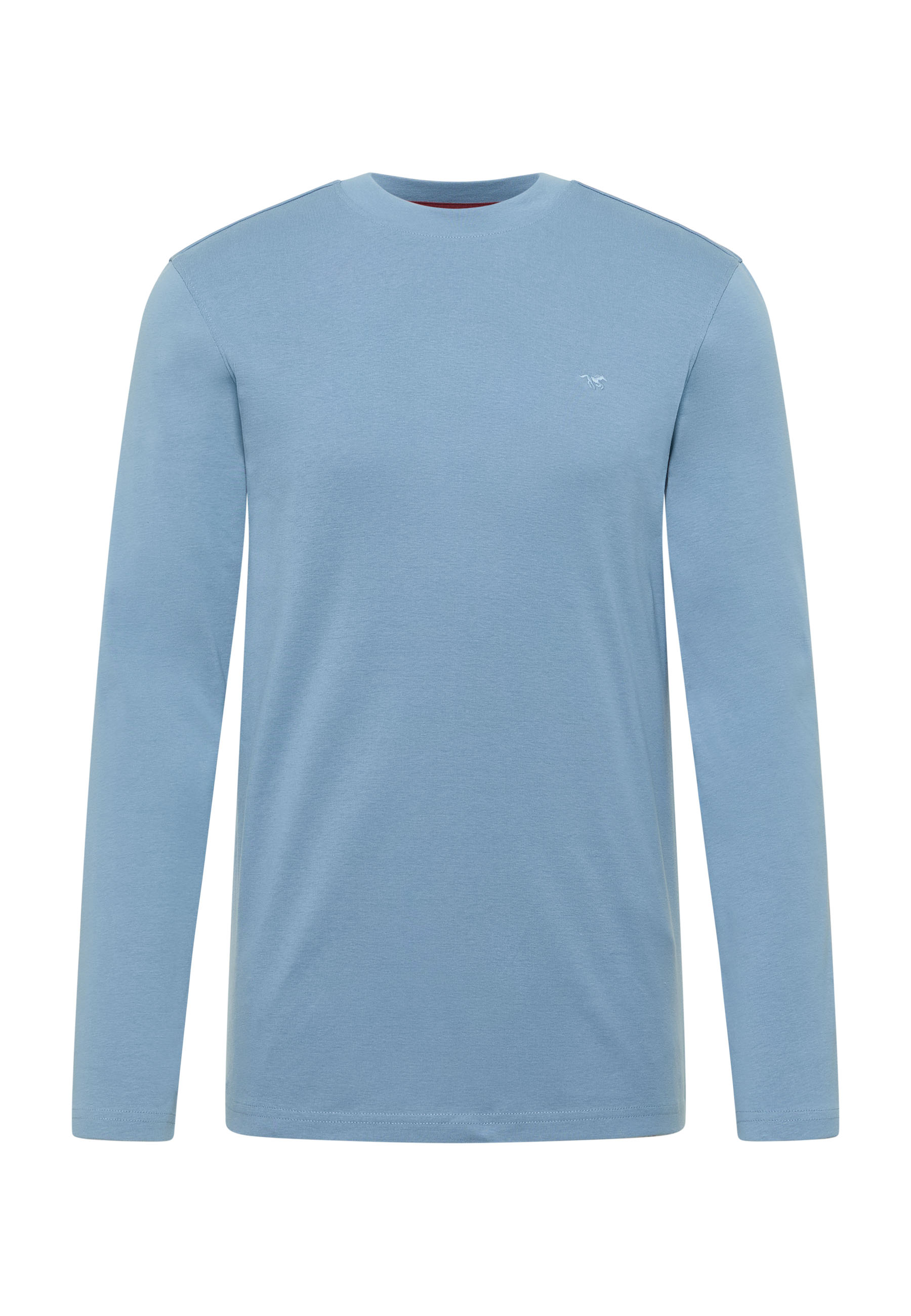 Langarmshirt, Sweatshirt, Plain, Rundhals, Baumwolle