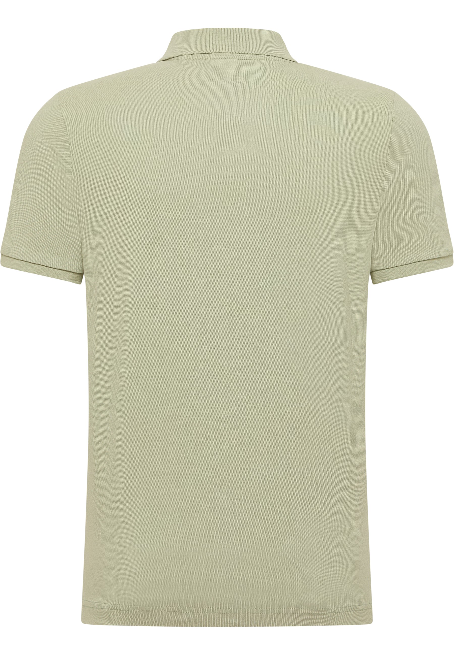 Polohemd, Kurzarm, Piqué-Strick, Beige, Kragen