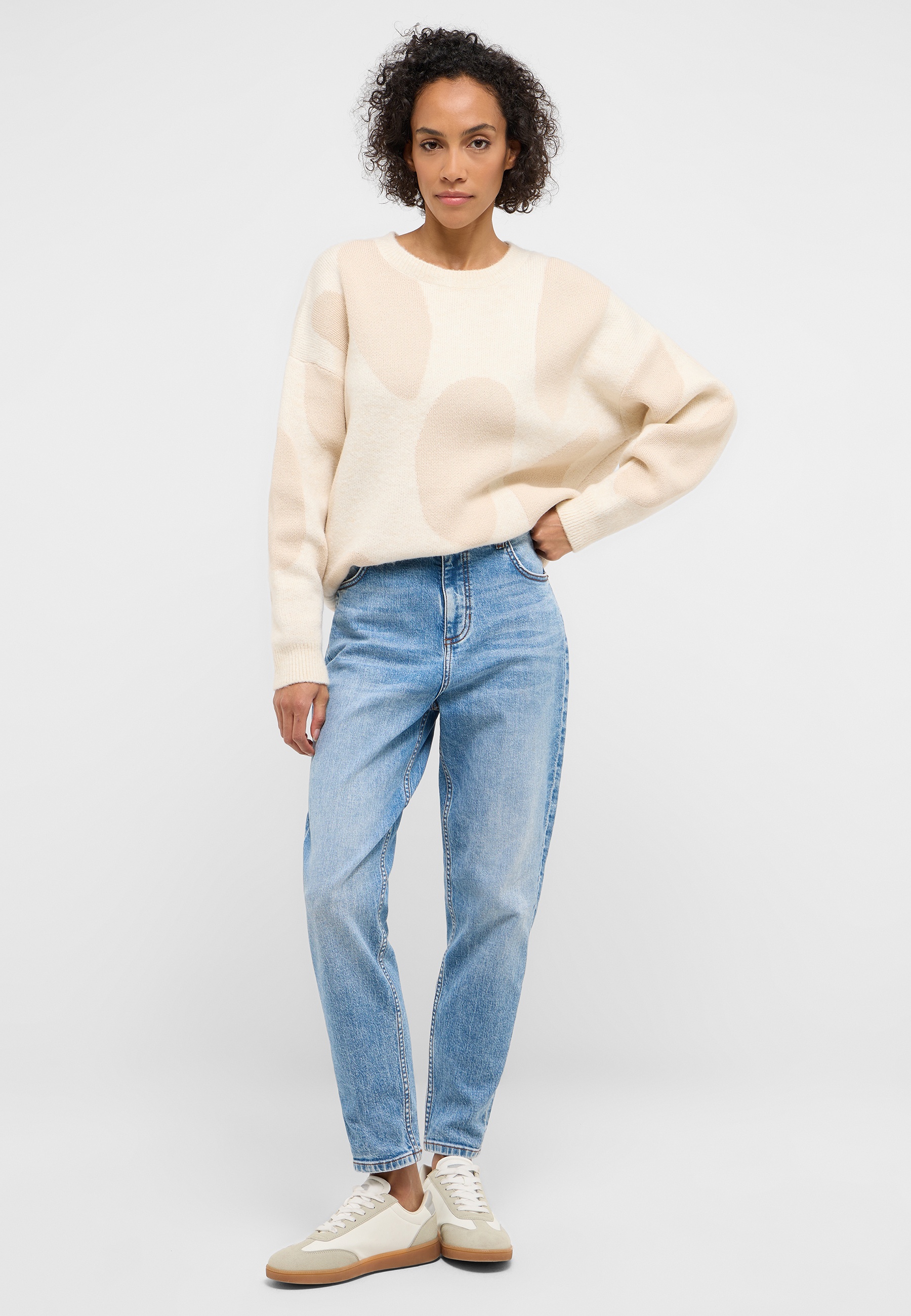 Hosen, Strickwaren, Pullover, Person, Jeans