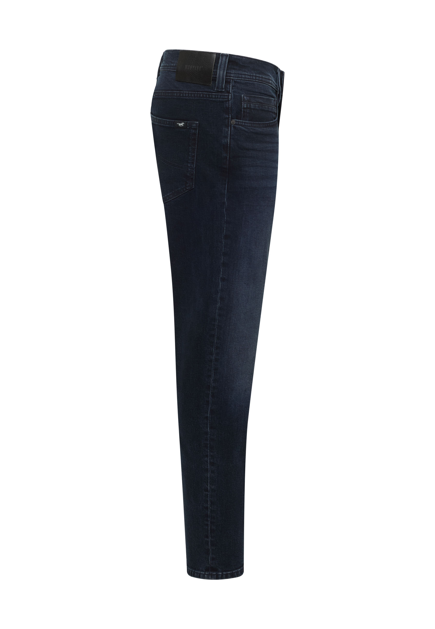 Jeans, dunkelblau, 5-Pocket, Denim, Straight-leg