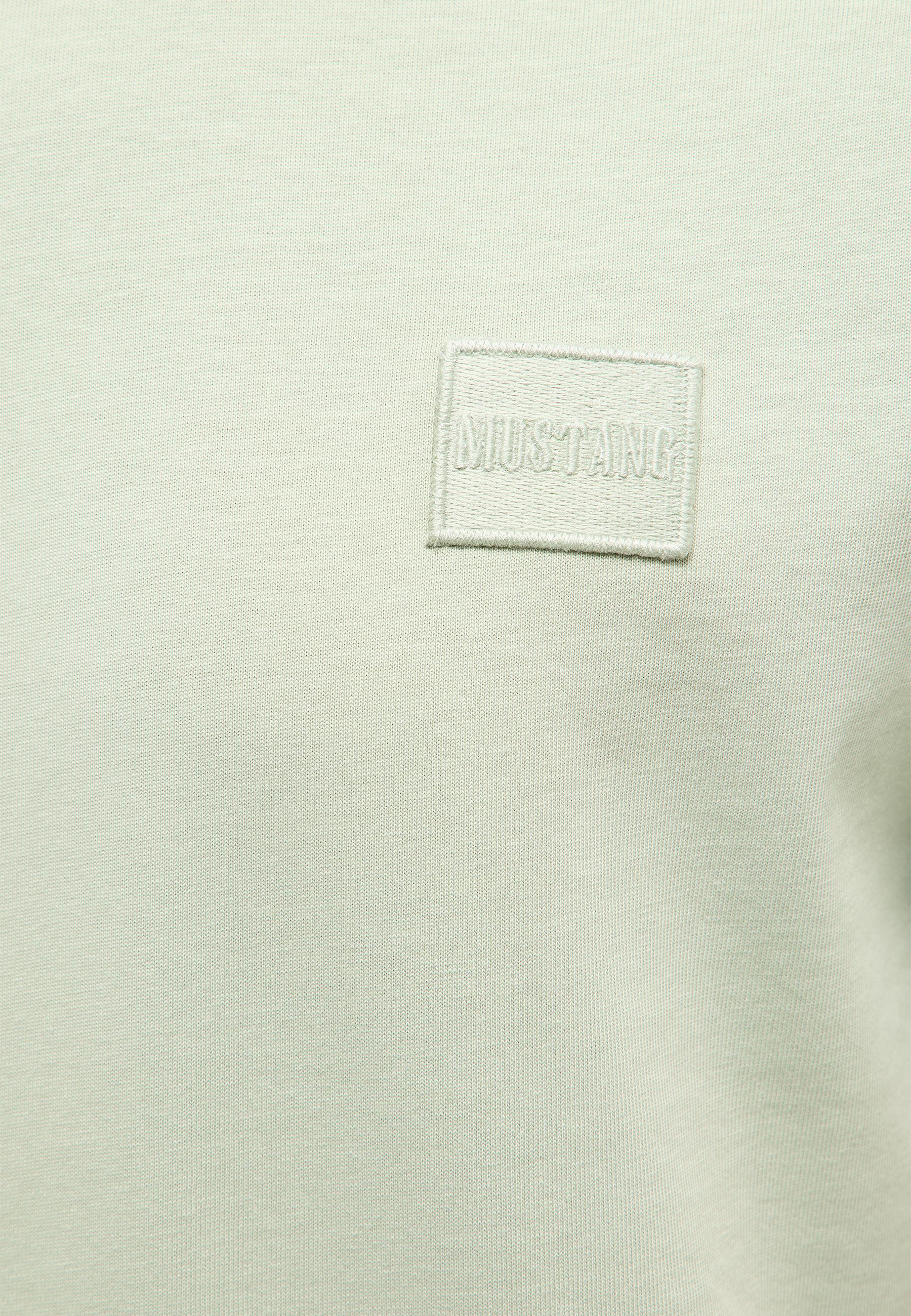 tshirt, logo, patch, mustang, light-green