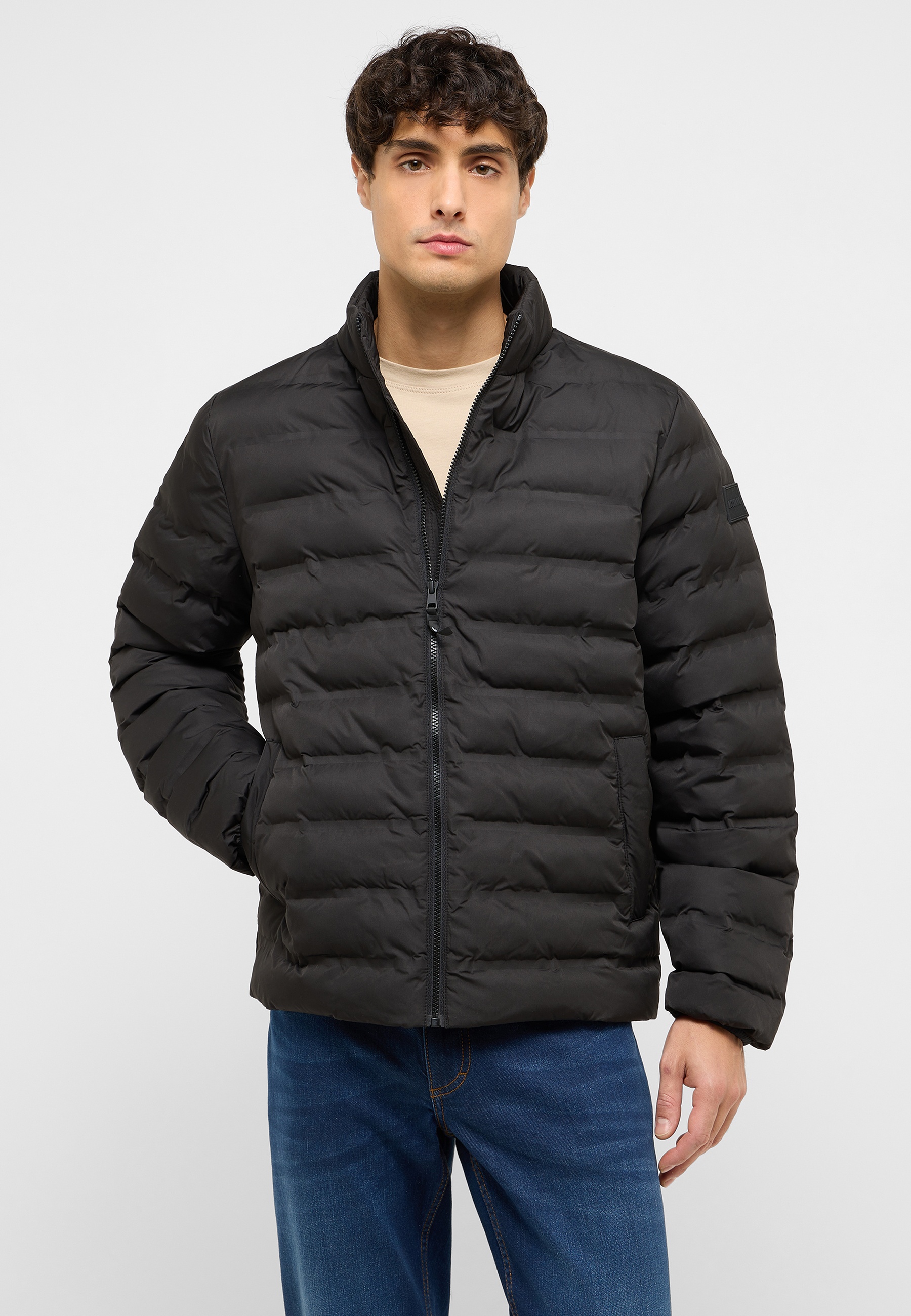 Mantel, Jacke, Jeans, Mann, Person