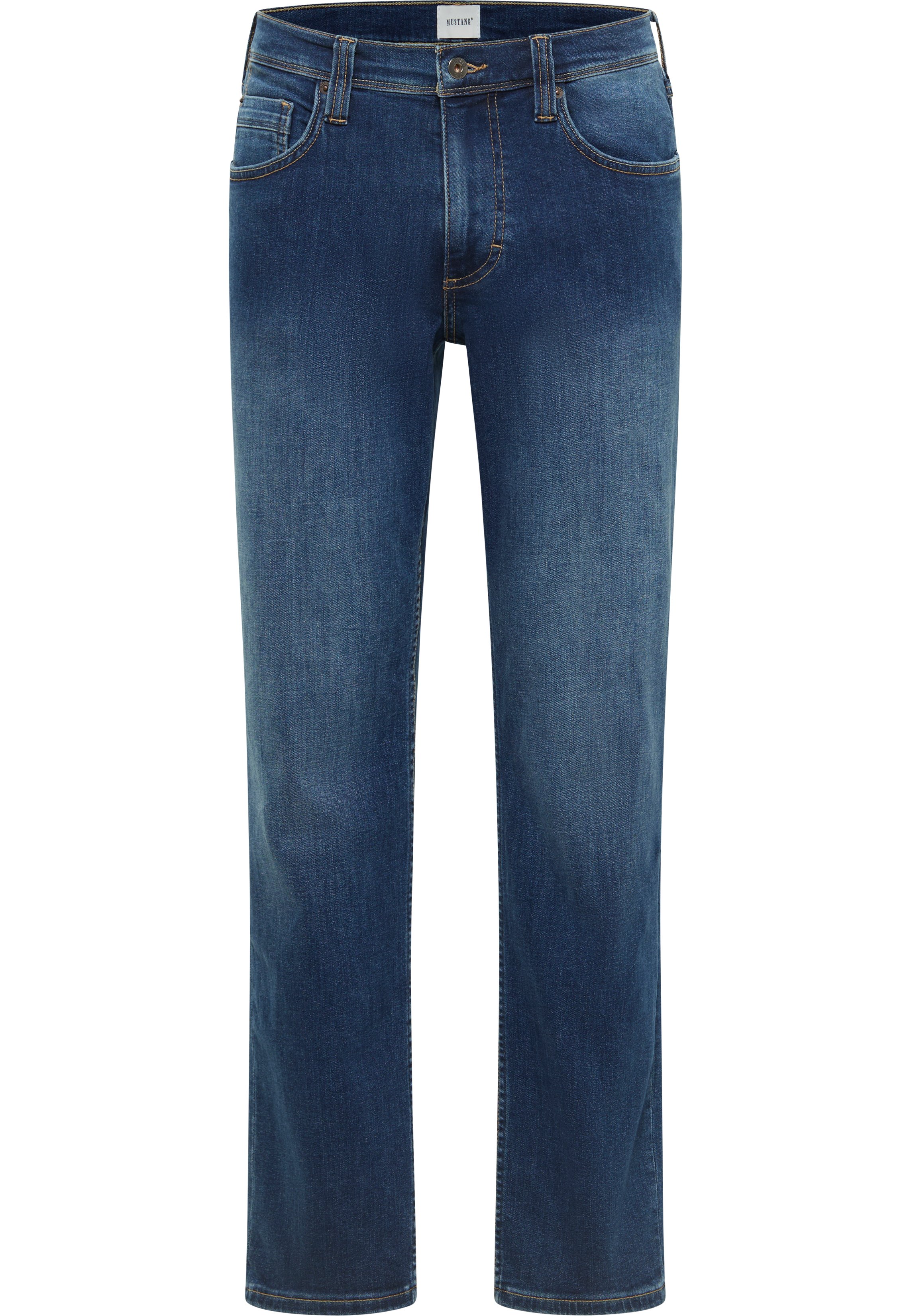Mustang Herren Jeans Style Washington, blau mittel