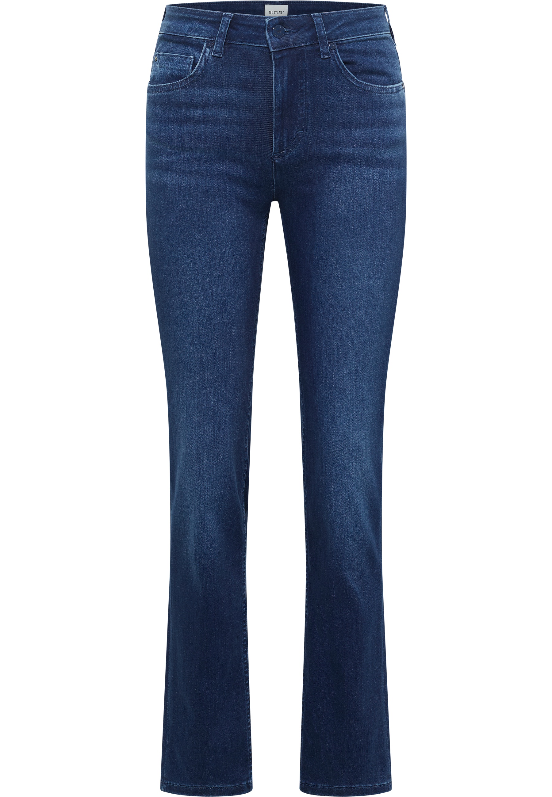 Mustang Damen Jeans Style Shelby Straight, blau sehr dunkel