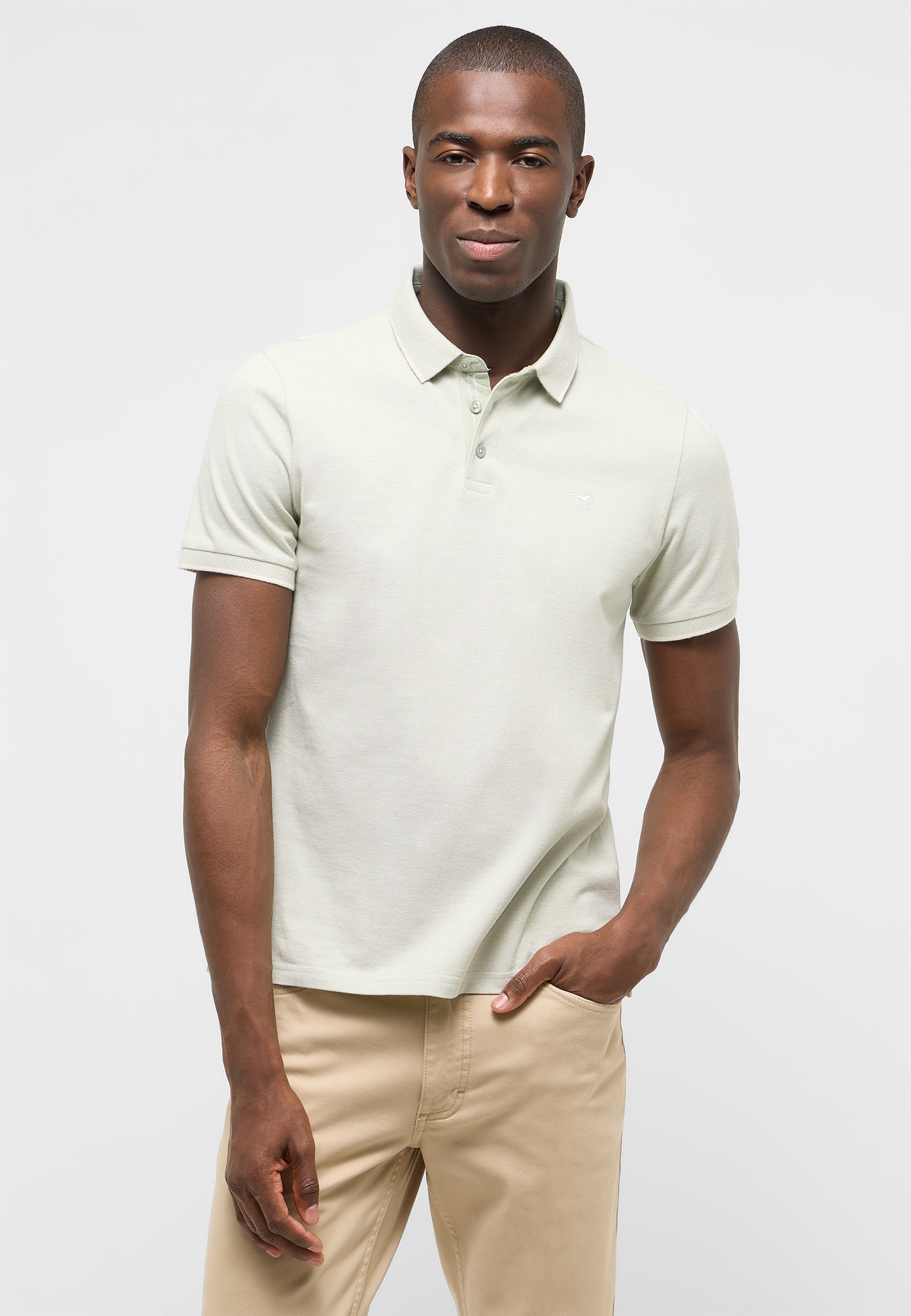 polo shirt, short sleeve, polo, heller Farbton, casual wear