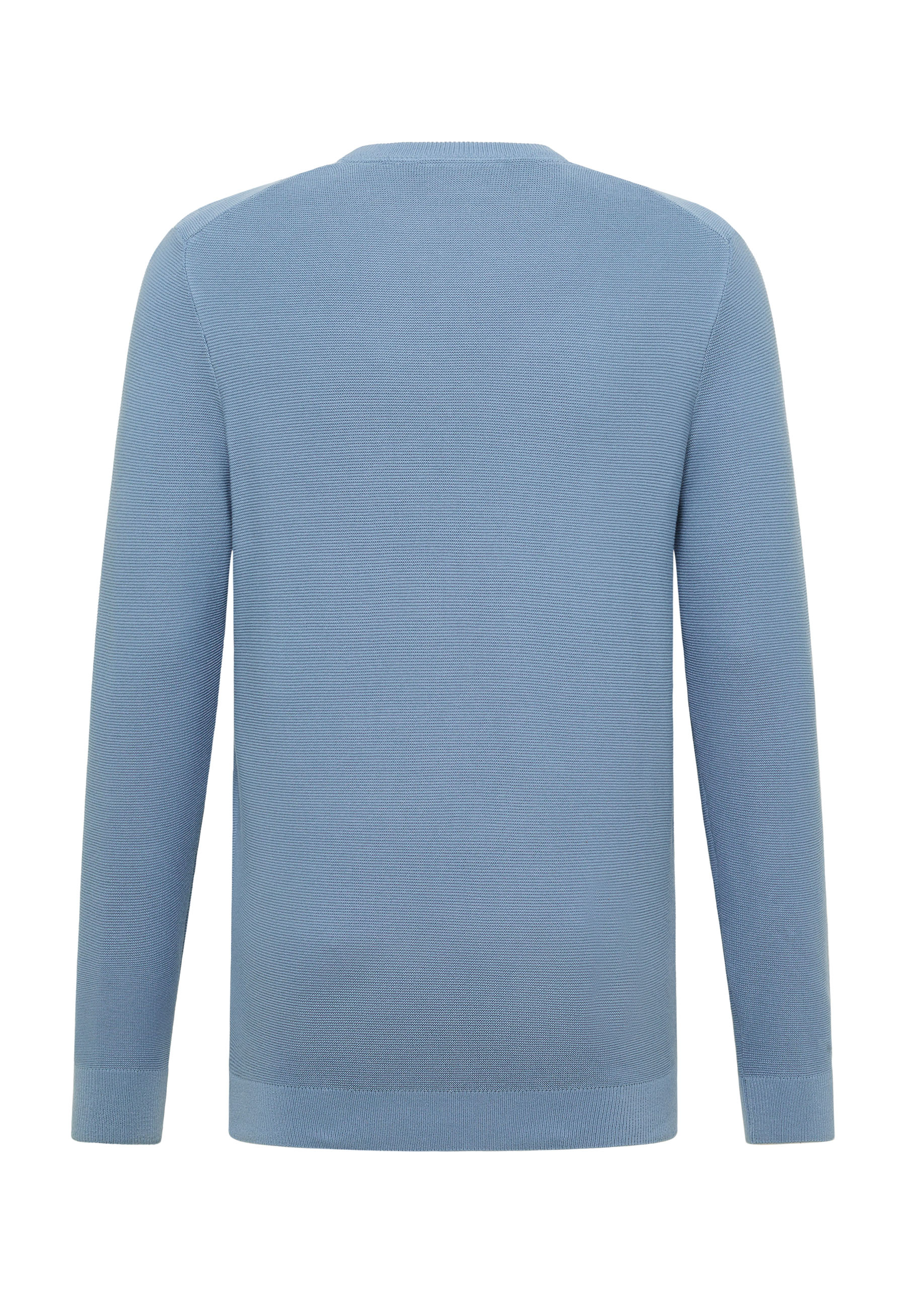 Pullover, Knit, Langarm, Uni-Farbe, Baumwolle?