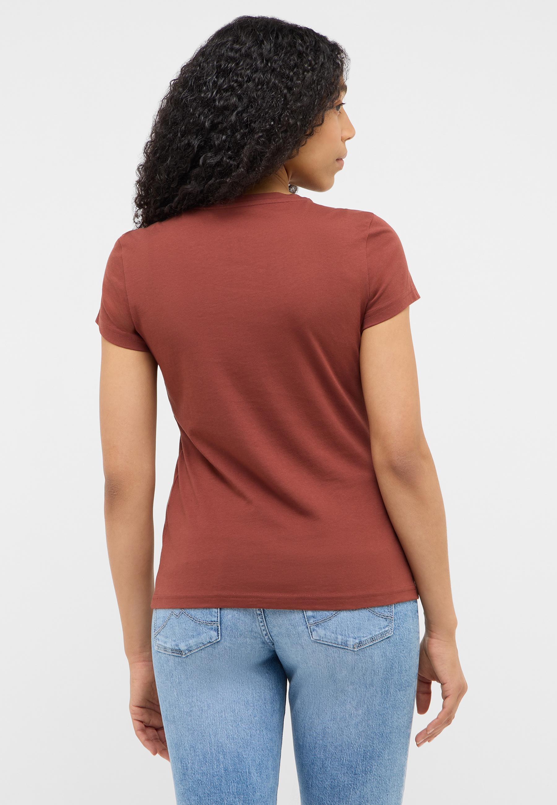 T-Shirt, Rundhals, Kurzarm, Biomuster?, Unifarben