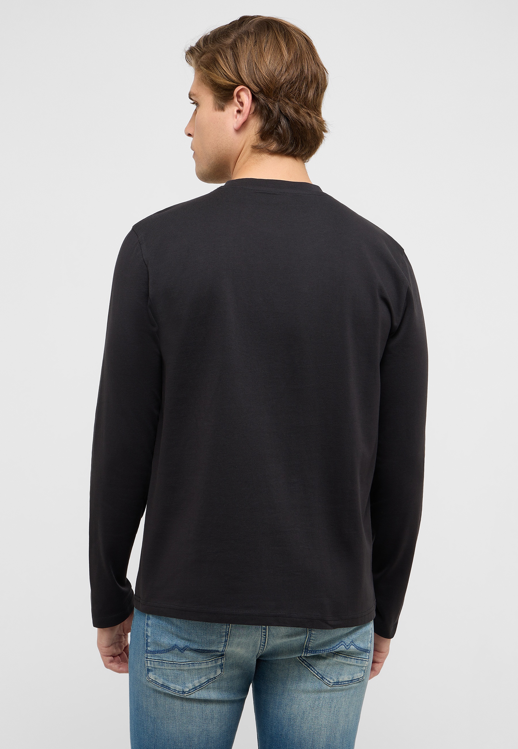 Langarm, Ärmel, Jeans, Pullover, Person