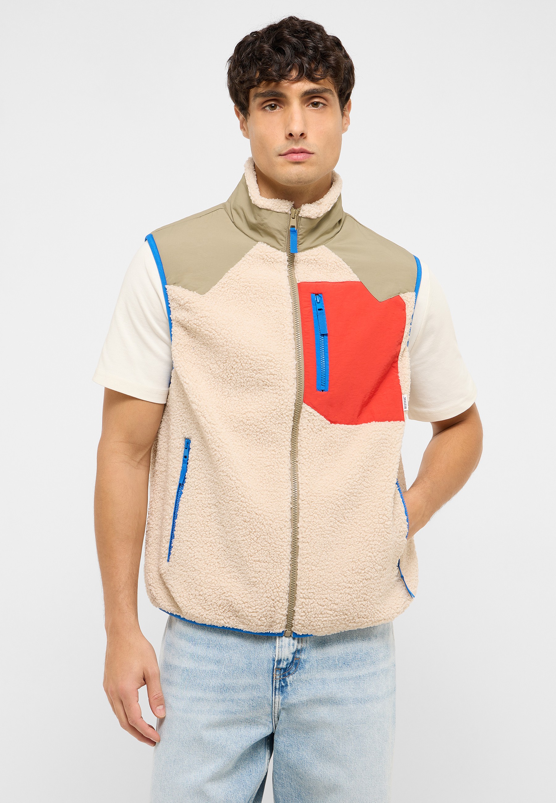 Weste, Rettungsweste, Fleece, Person, Jacke