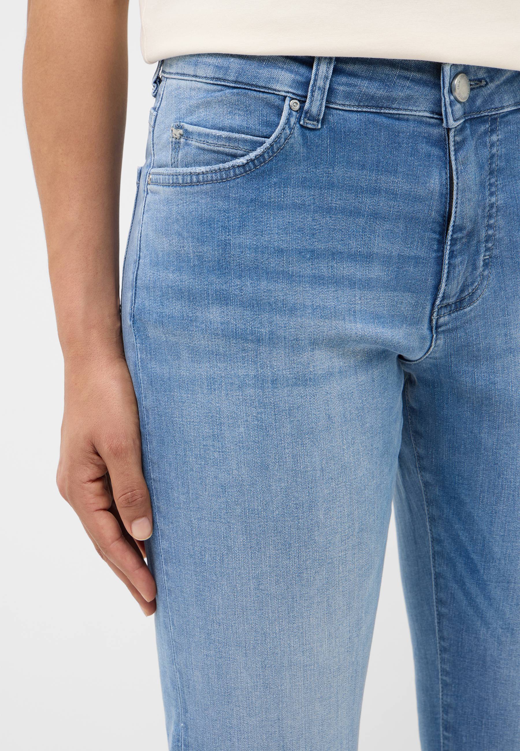 Jeans, Denim, Hose, Straight leg, Blau