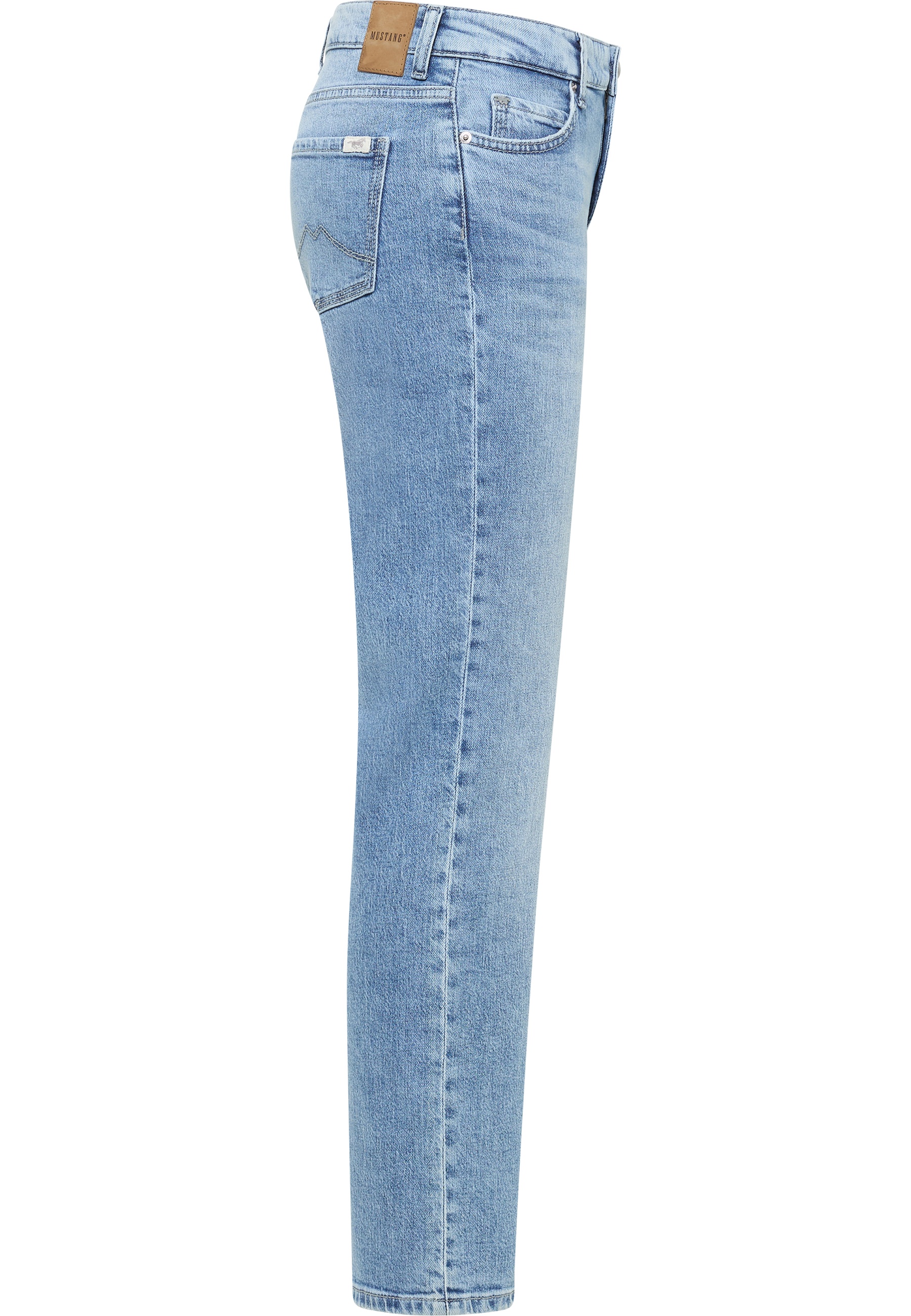 jeans, Denim, Straight leg, Lichtwash, Hintere Gesäßtasche