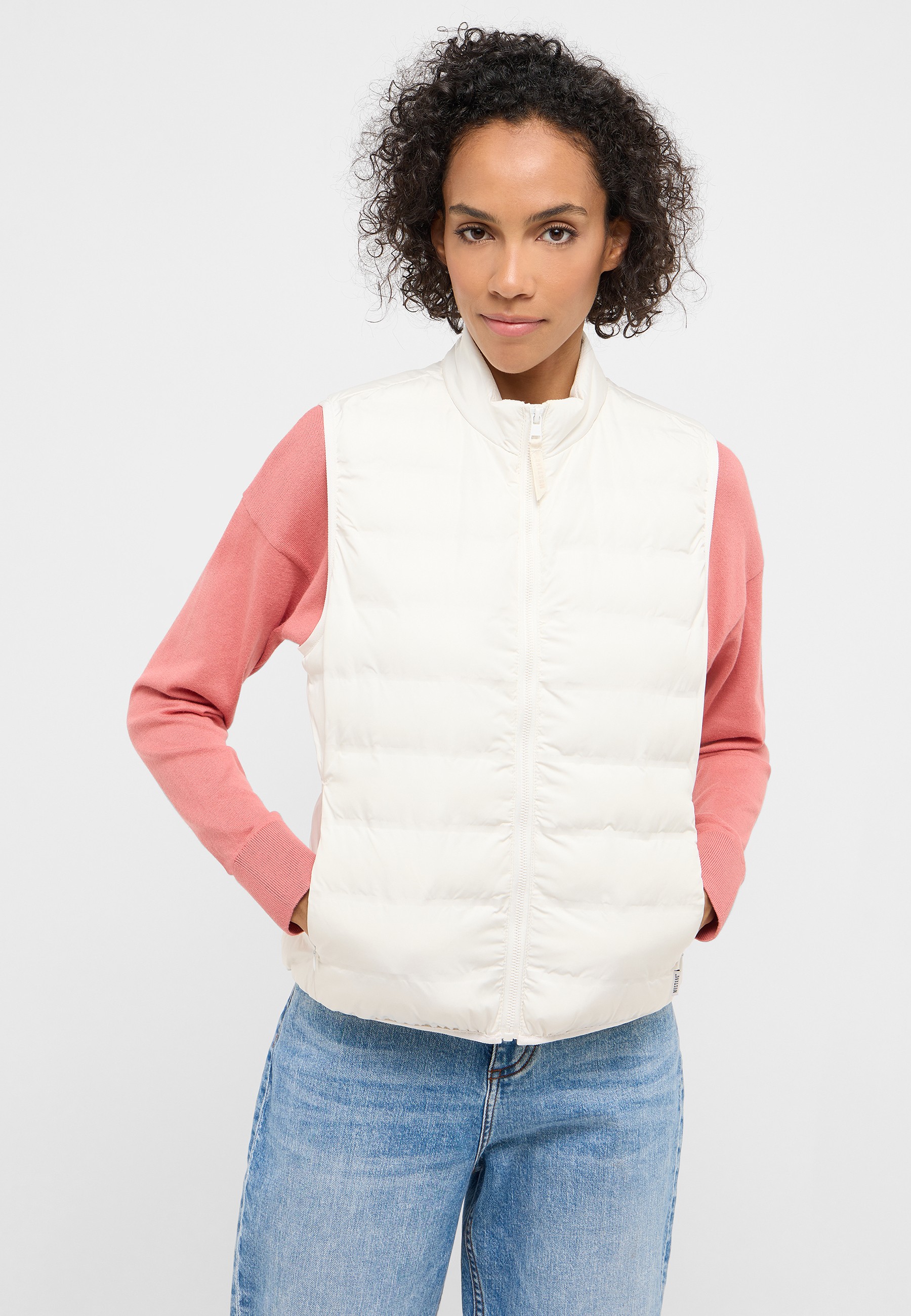 Weste, Person, Jacke, Pullover, Jeanshose