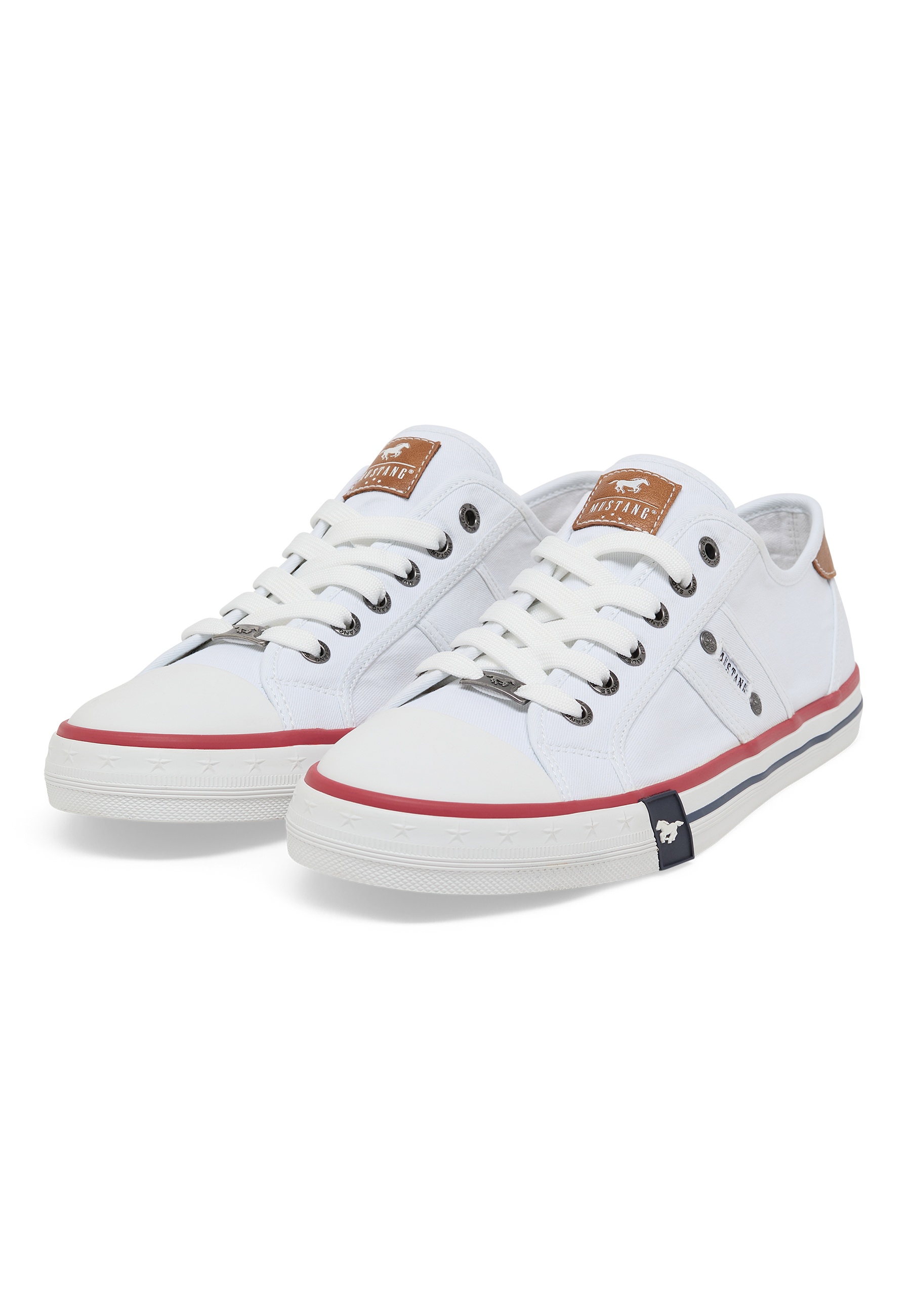 Mustang Herren Sneaker Style Calogero, weiß