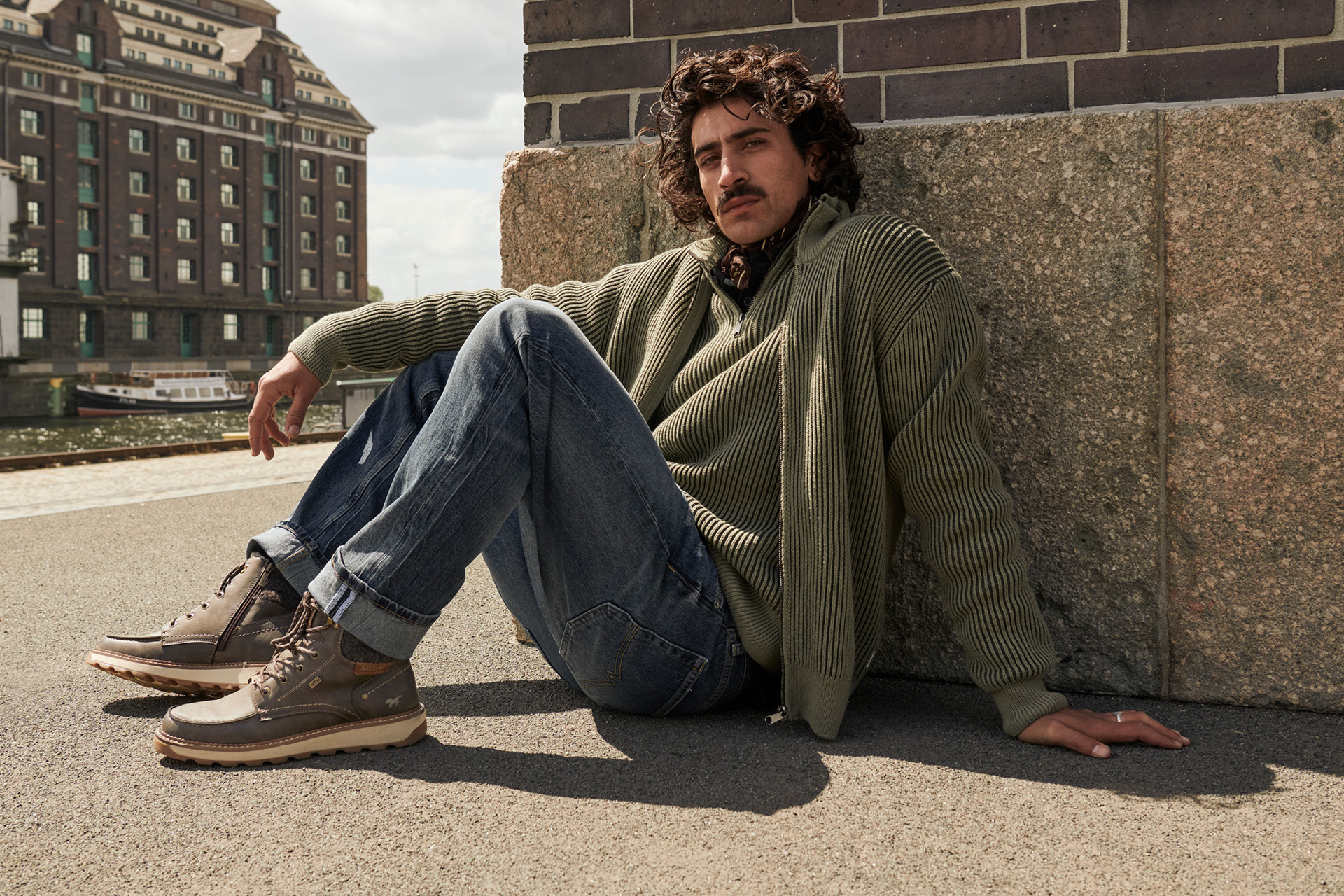 Hosen, Jeans, Person, Schuh, Kopf