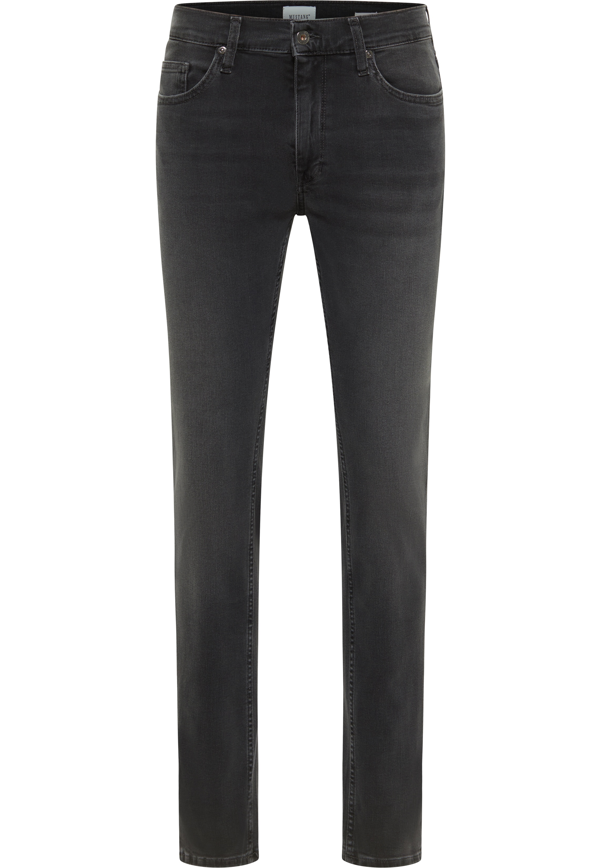 Mustang Herren Jeans Style Frisco Skinny, schwarz hell