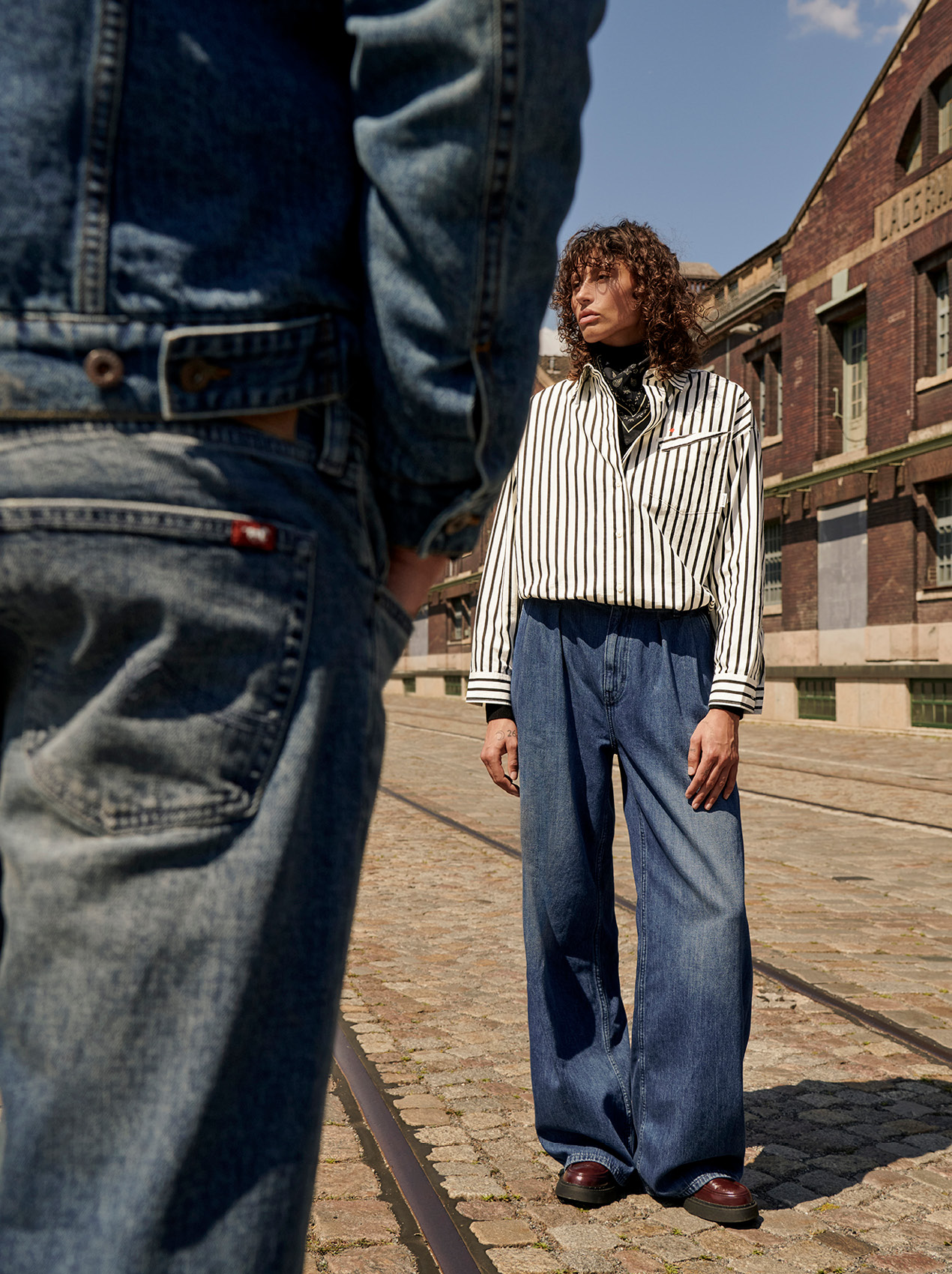 Hosen, Jeans, Person, Jacke, Langarm