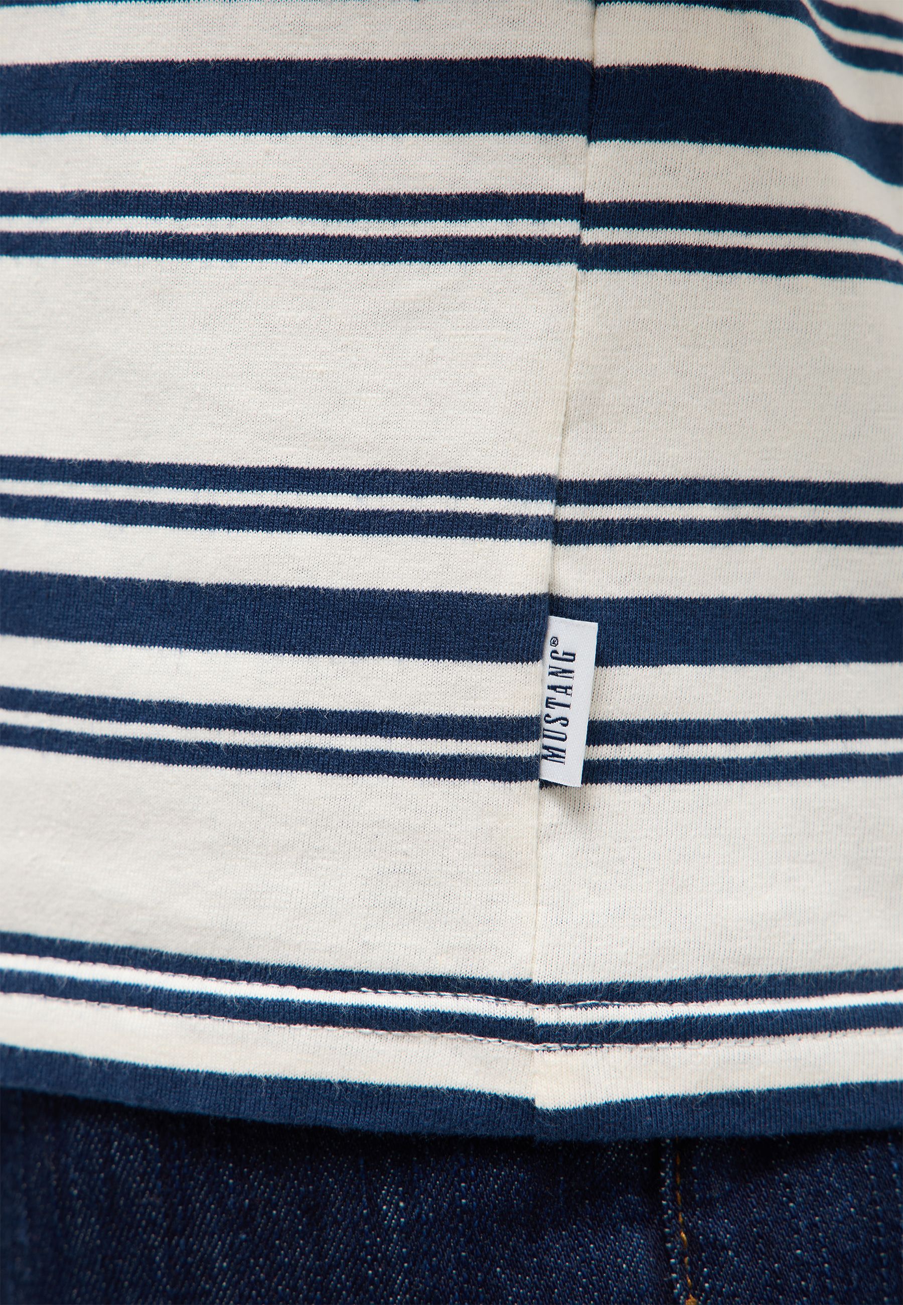 Streifen, Strick, Hemd, Hose, Label