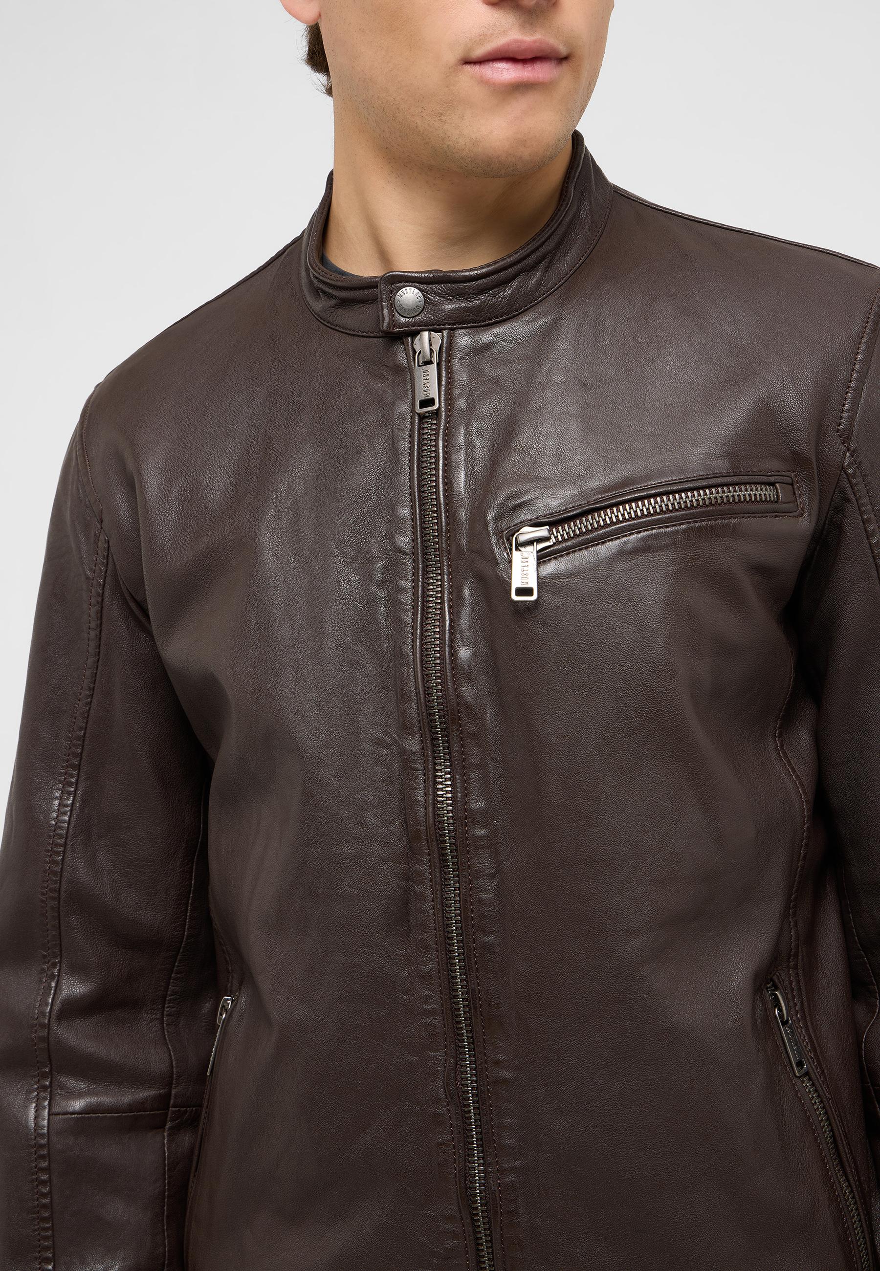 Bekleidung, Mantel, Jacke, Jacke aus Leder