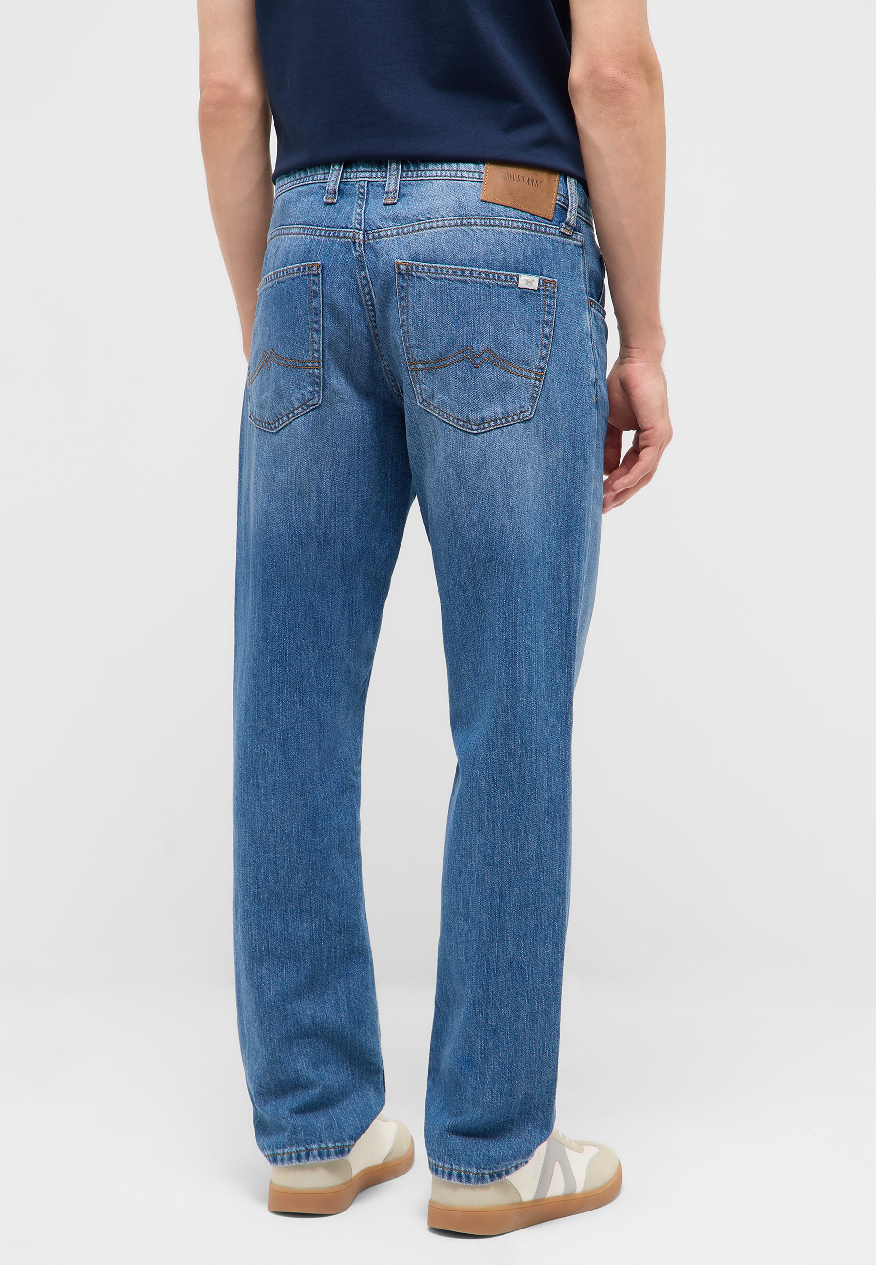 jeans, denim, back view, pockets, blue