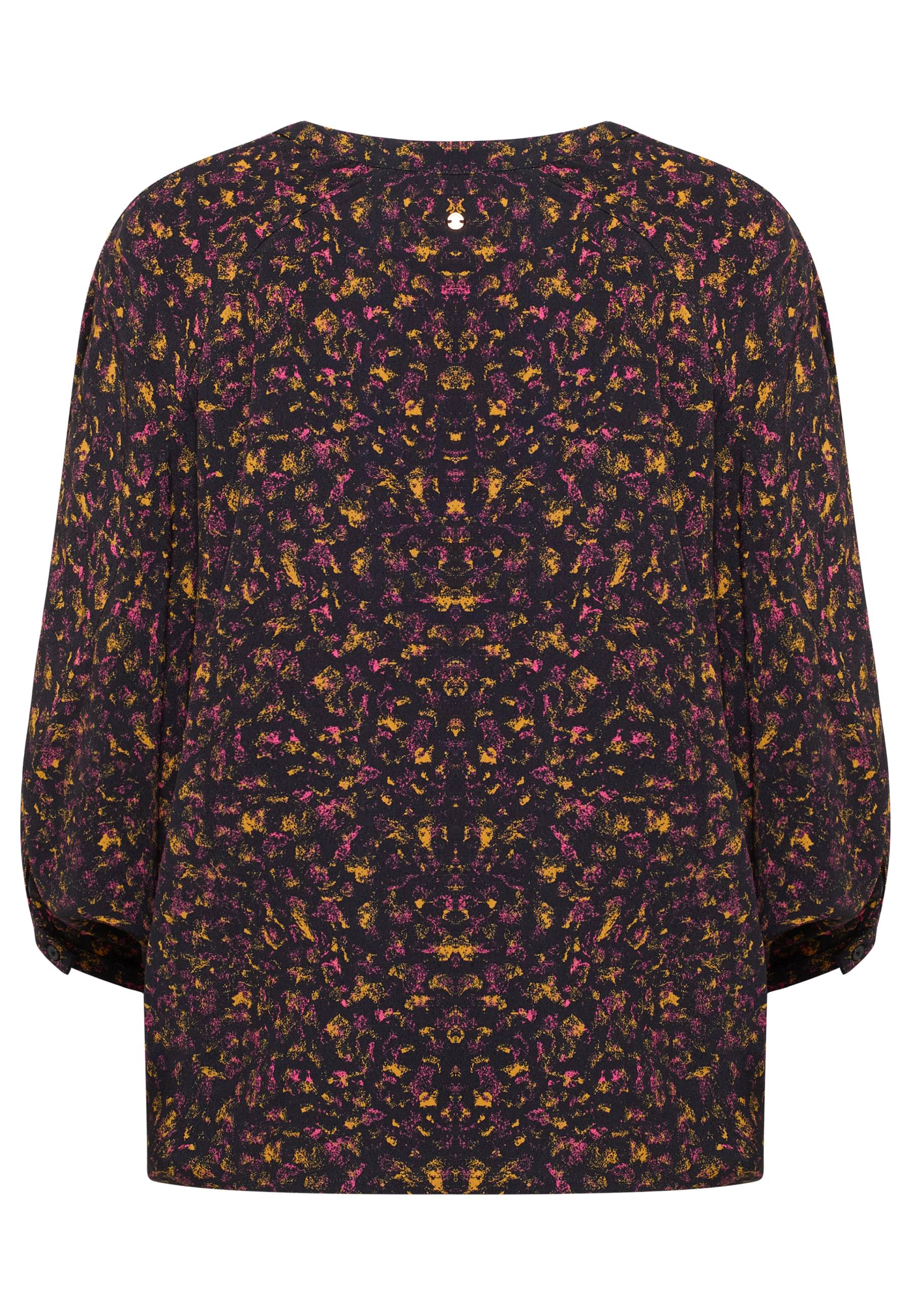 Bluse, Muster, Mantel, Paisley, Langer Ärmel