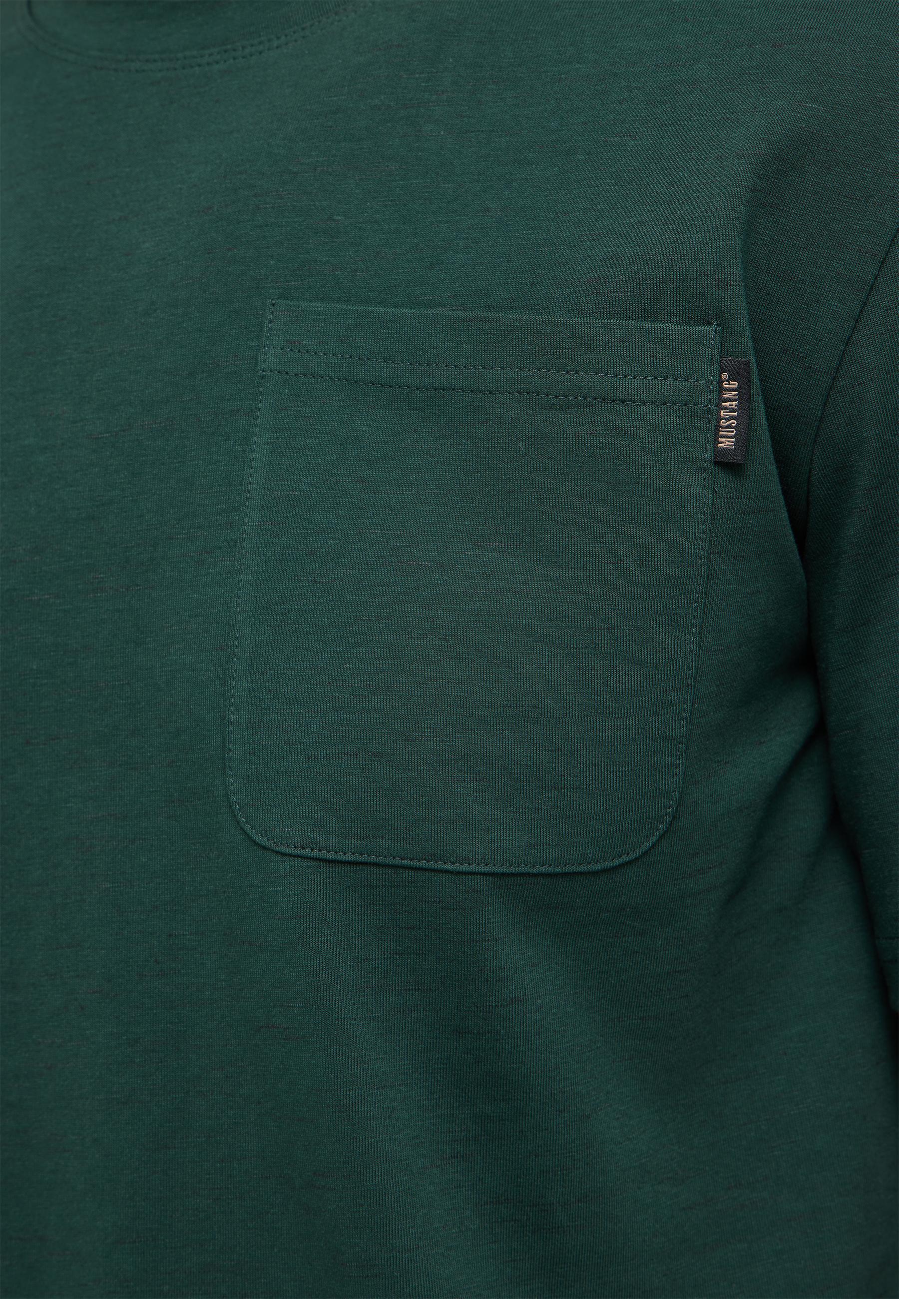 pocket, t-shirt, grün, Baumwolle, Kurzarm