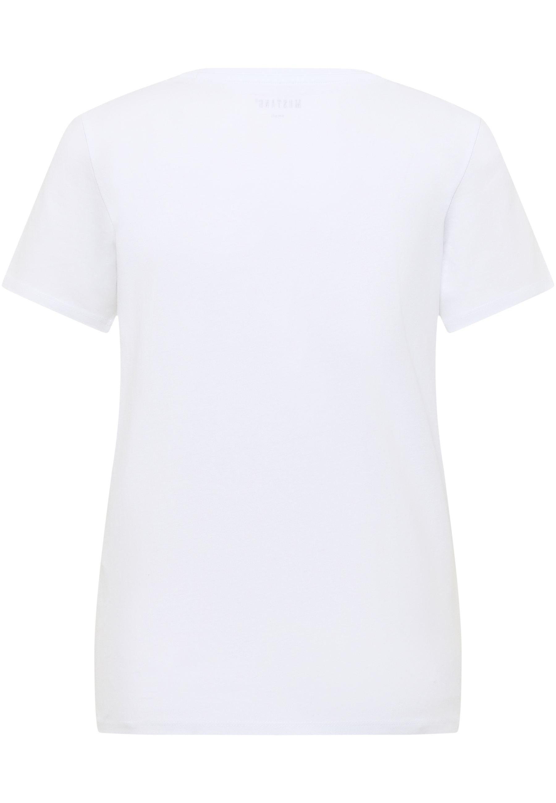 T-Shirt, Kurzarm, Weiß, Baumwolle, Unisex