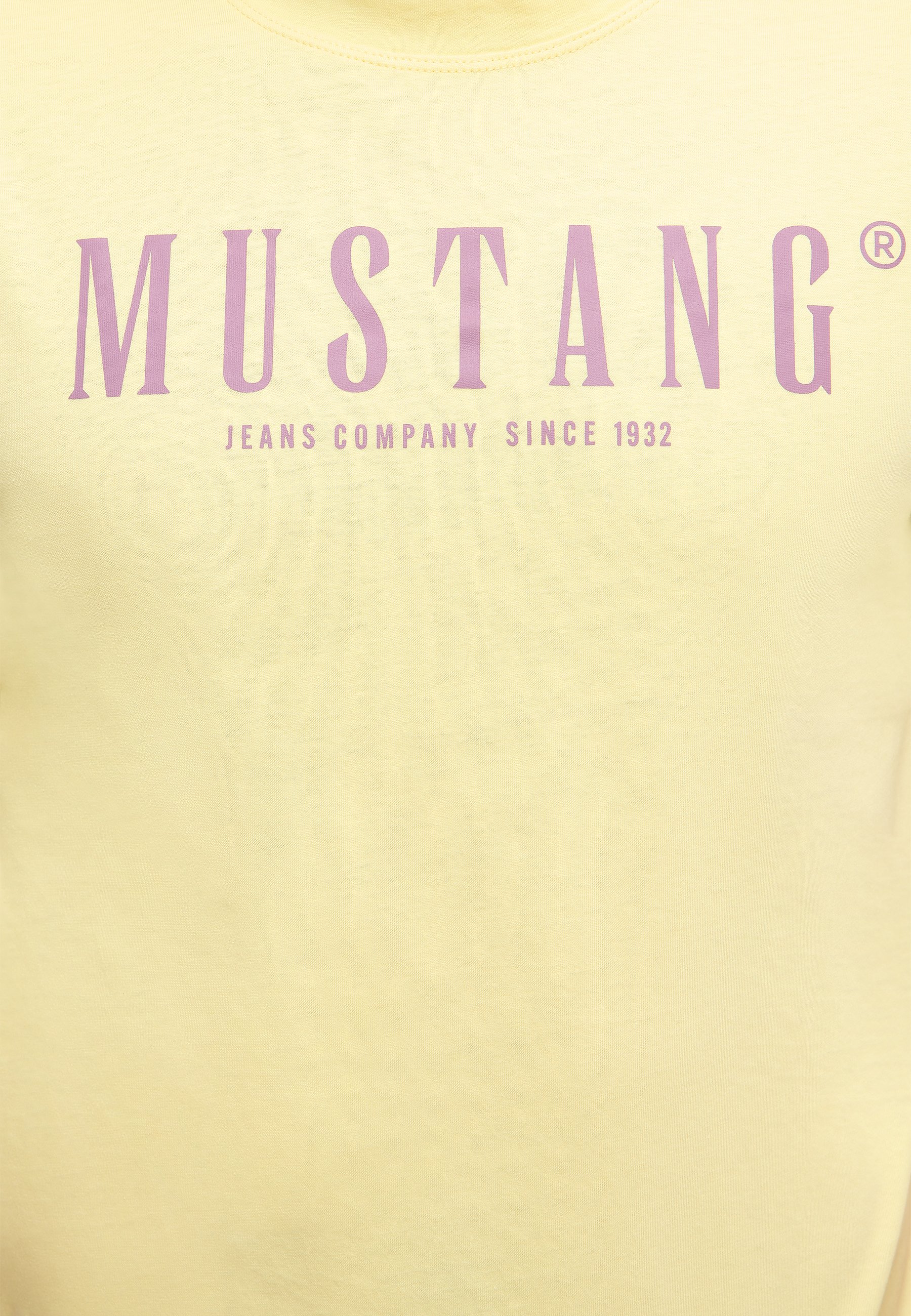 Mustang, Tee, T-shirt, Logo, Yellow