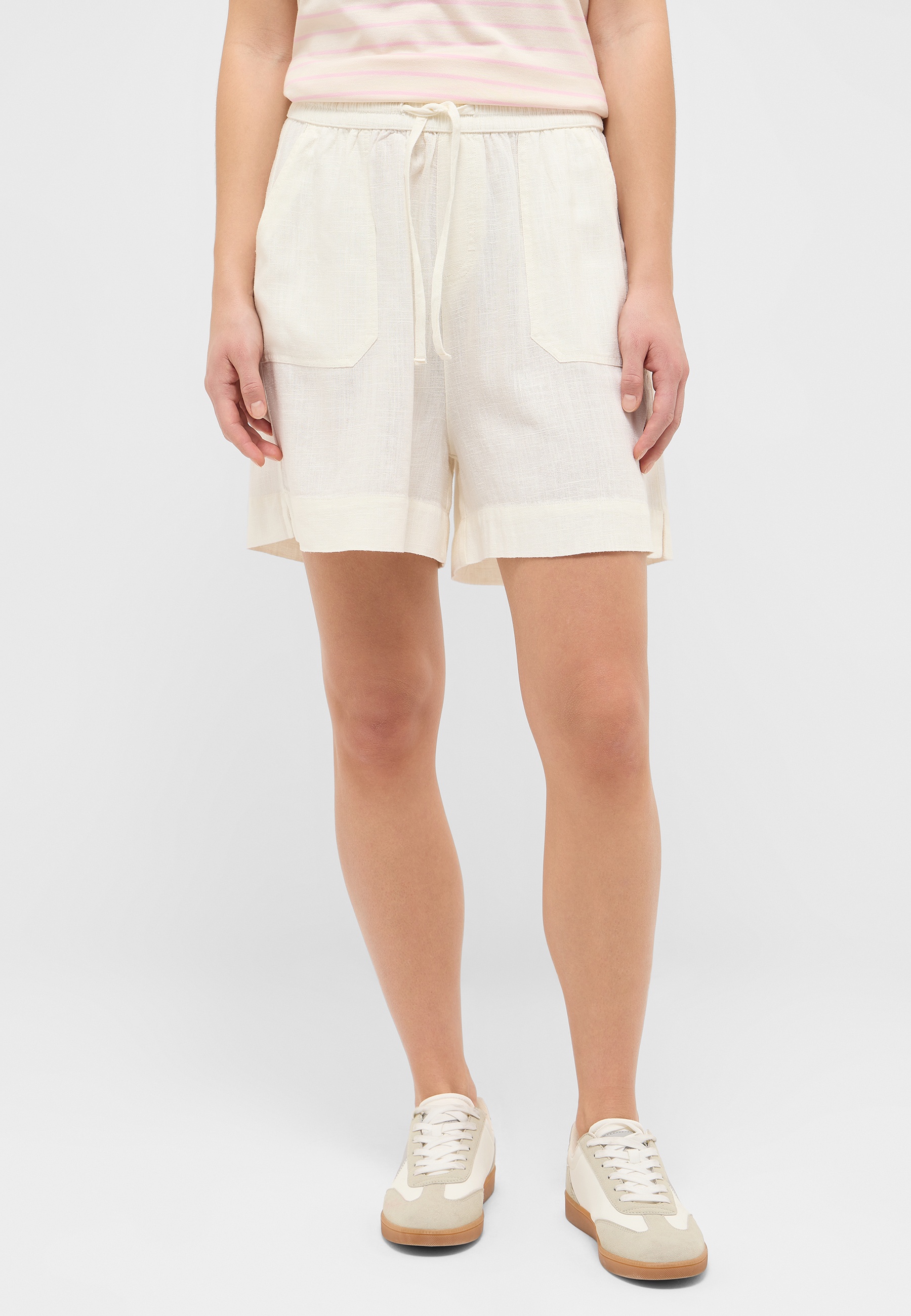 Shorts, Corduroy-H shorts, Drawstring, Zweifarbig, Taschen