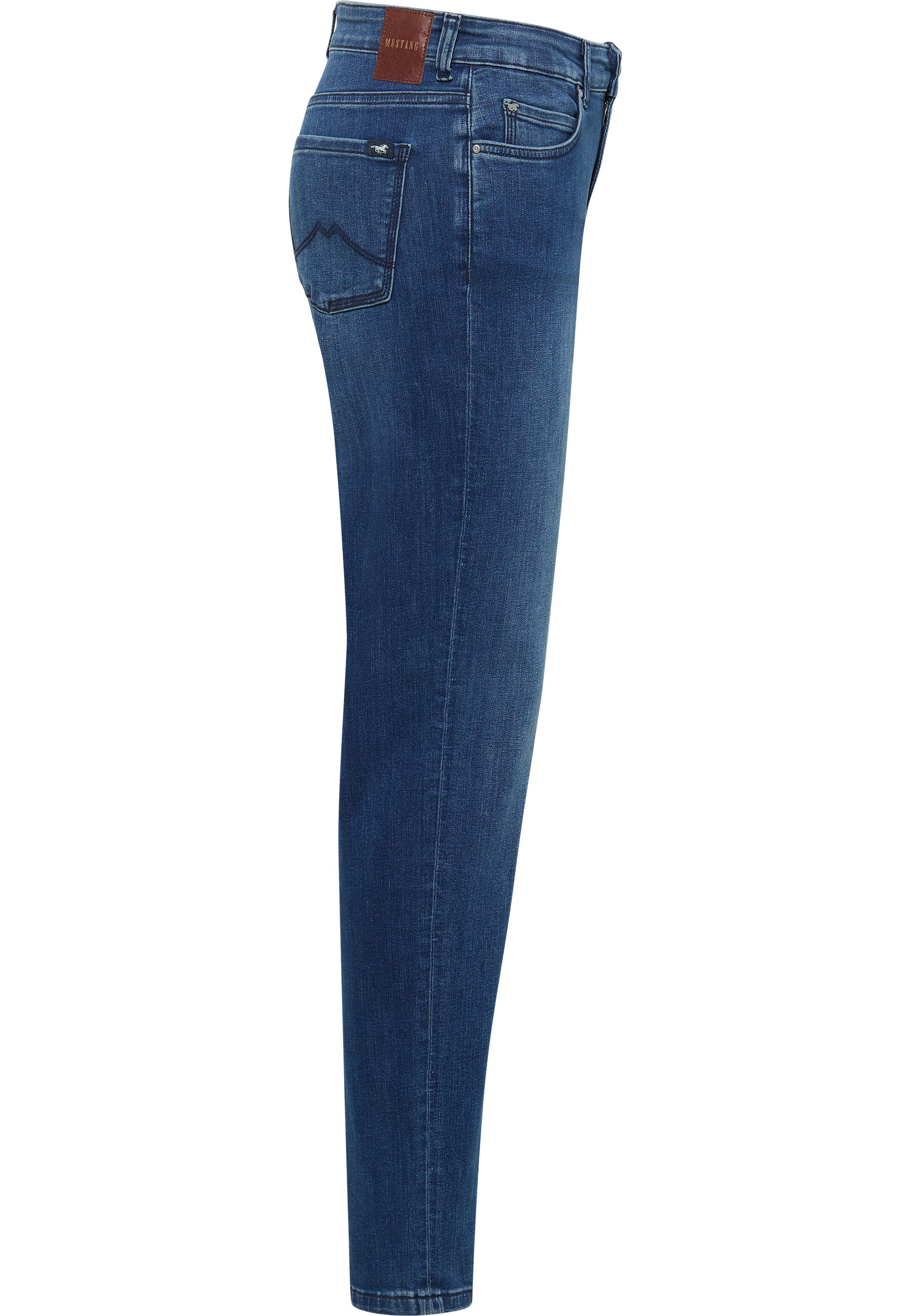 Jeans, Blue, Denim, Slim fit, Five-pocket