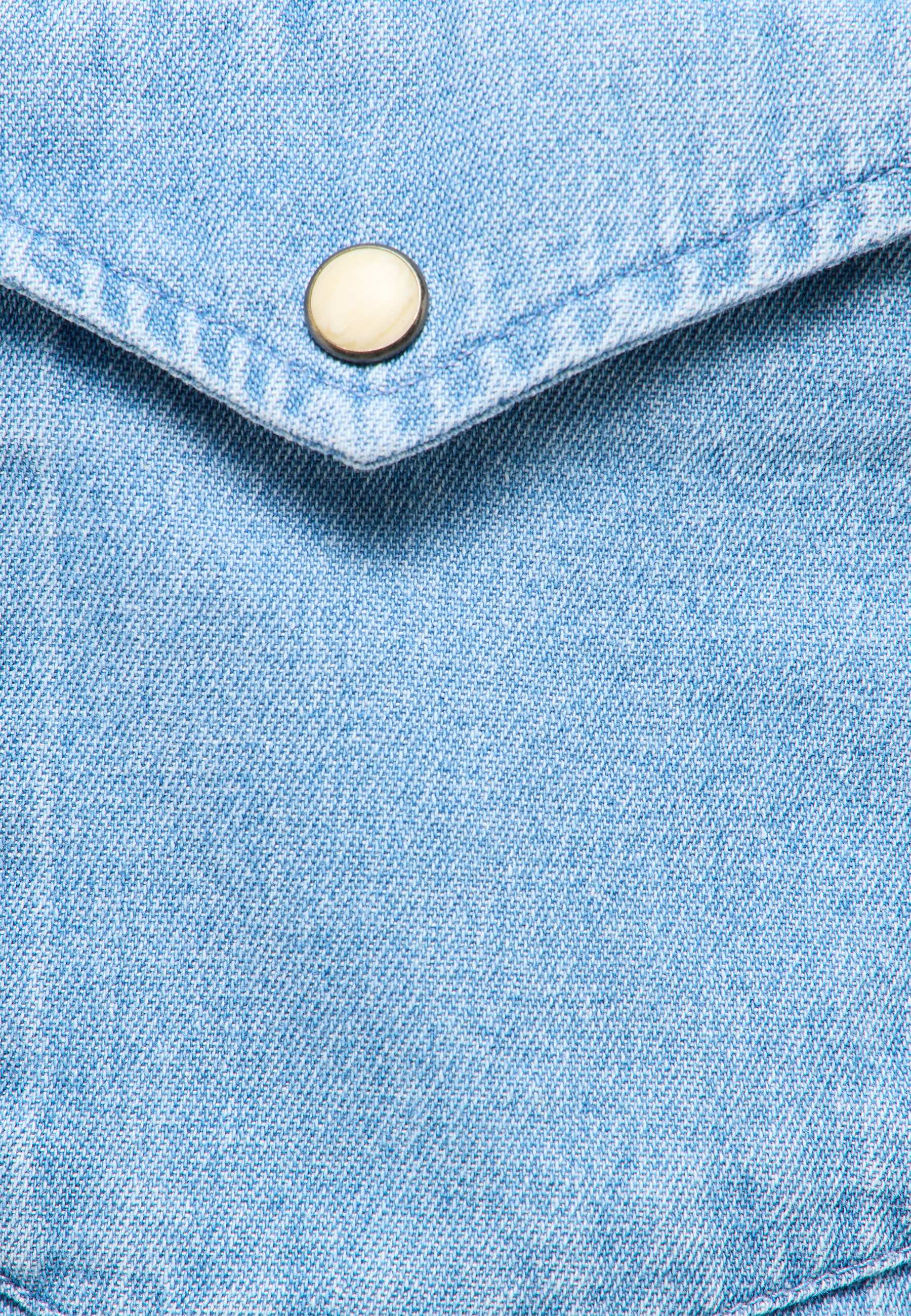 Denim, Jeansstoff, Nietenknopf, Metallknopf, Stoffjacke