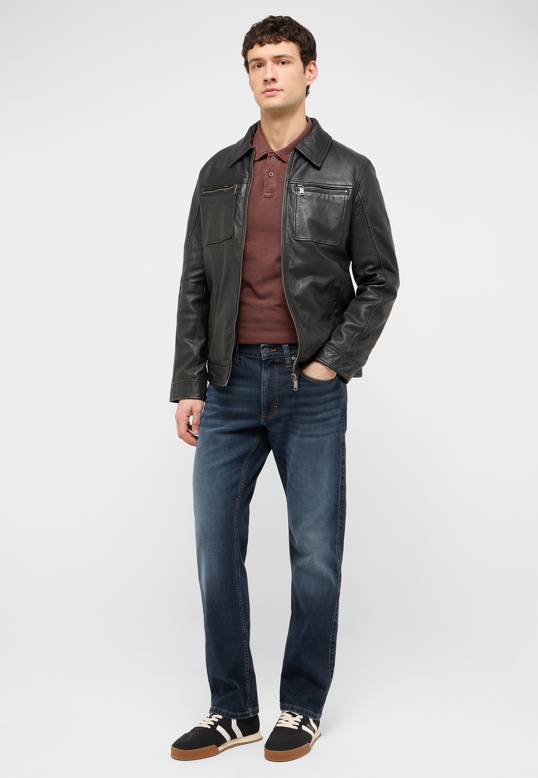 Jeans Style Tramper Straight Brushed