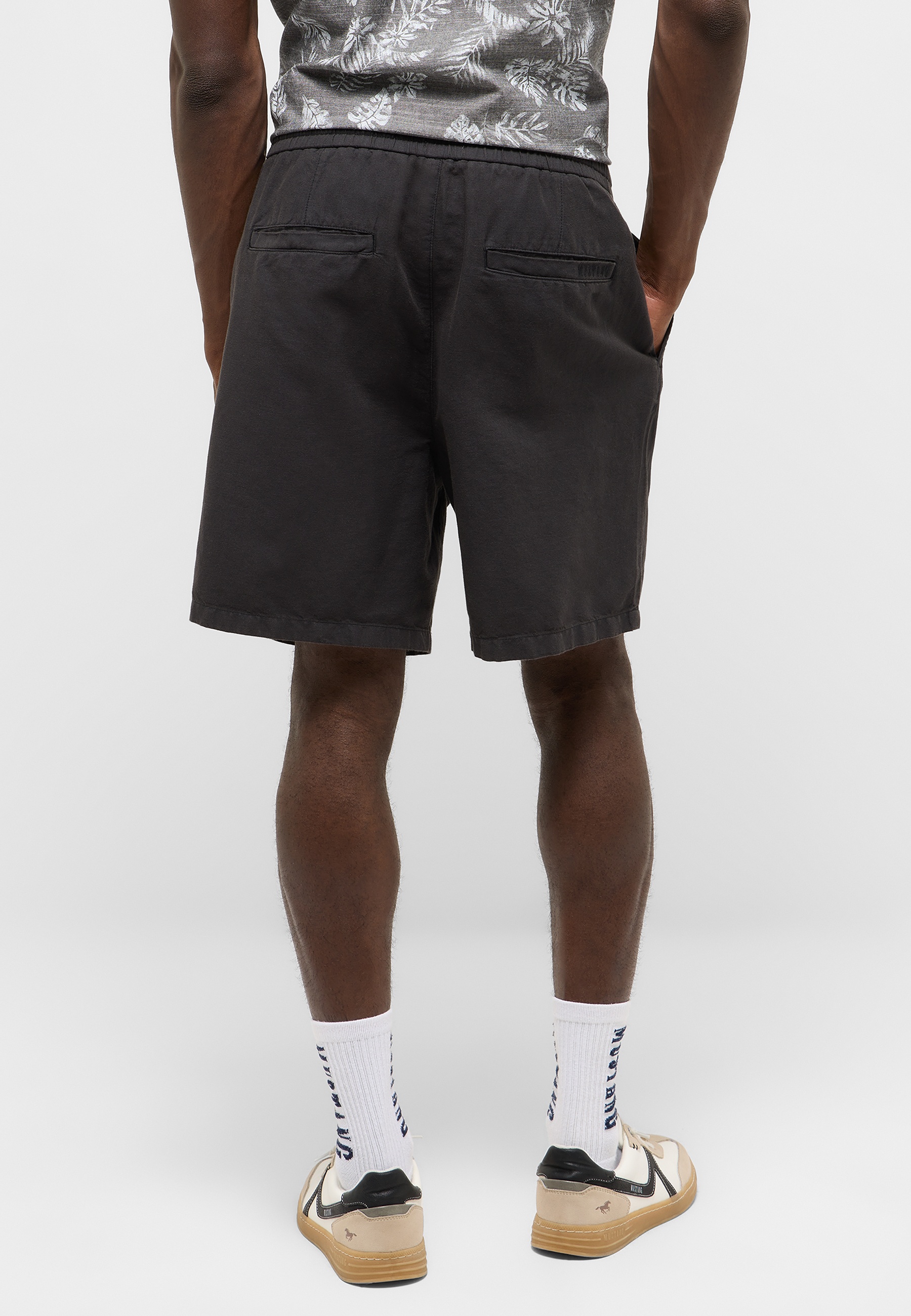 Short Style Linen Jogger Shorts