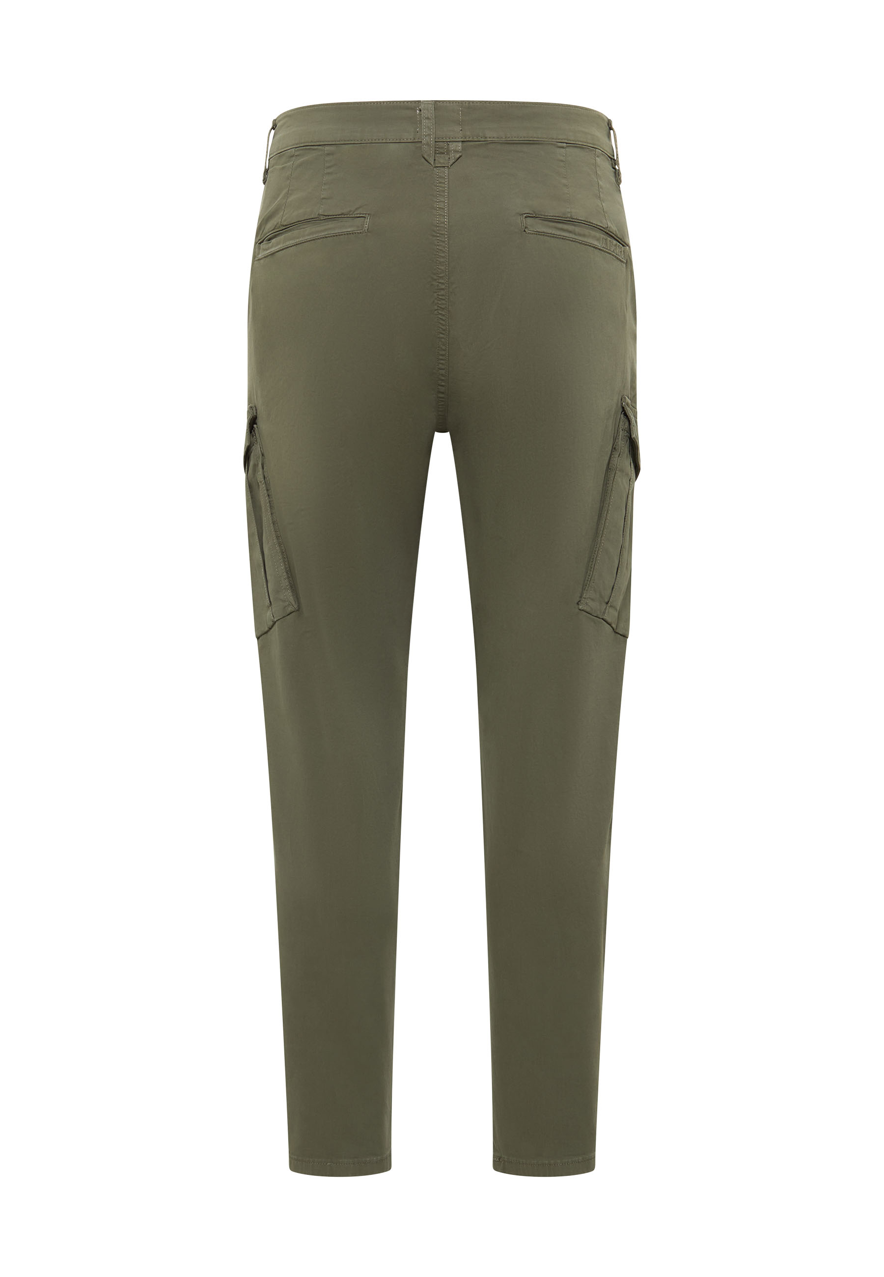 Hose, Chinos, Kargo-Hose, Olivgrün, Taschen
