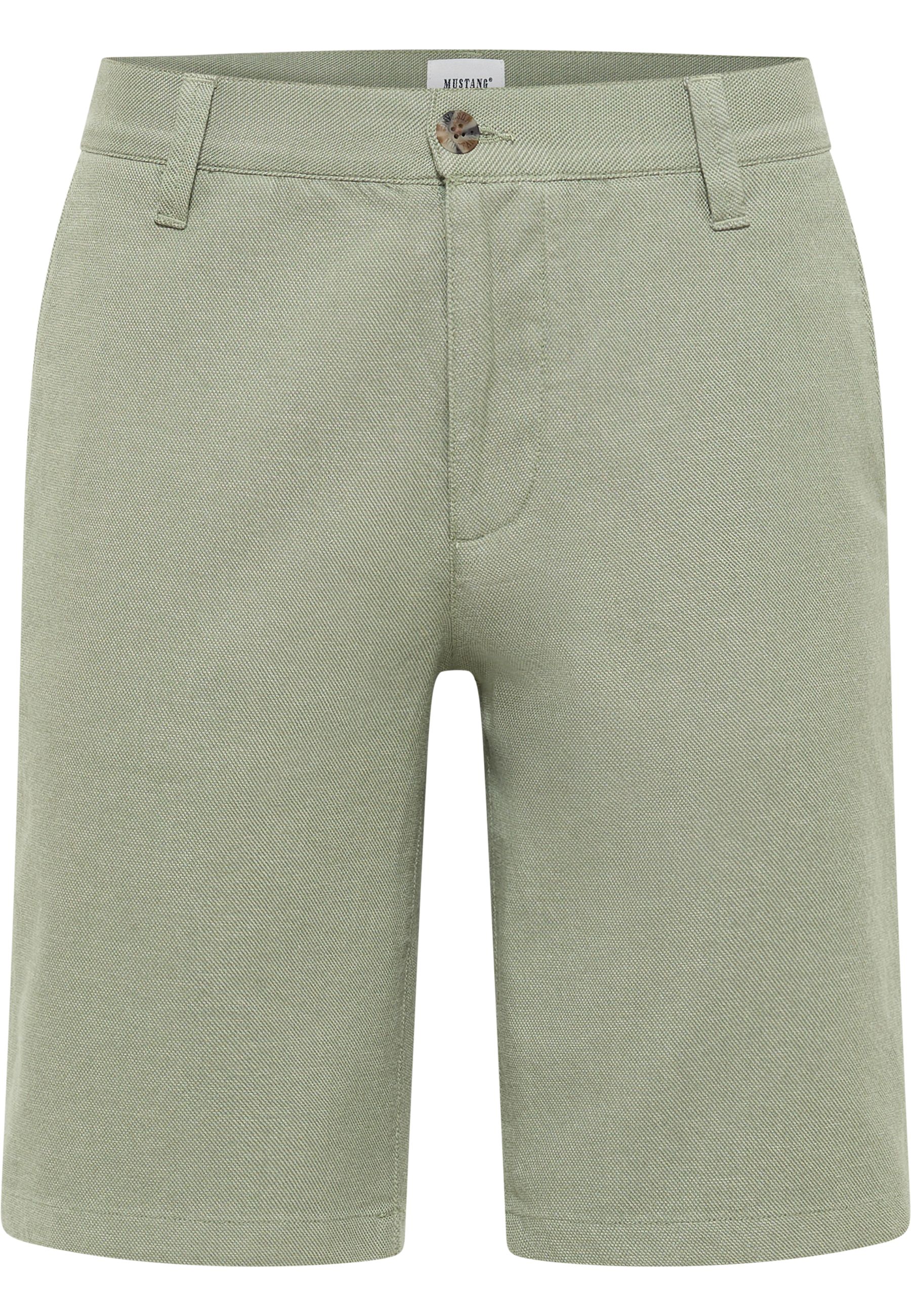 Chino, Shorts, Khaki, Baumwolle, Gürtelschlaufen