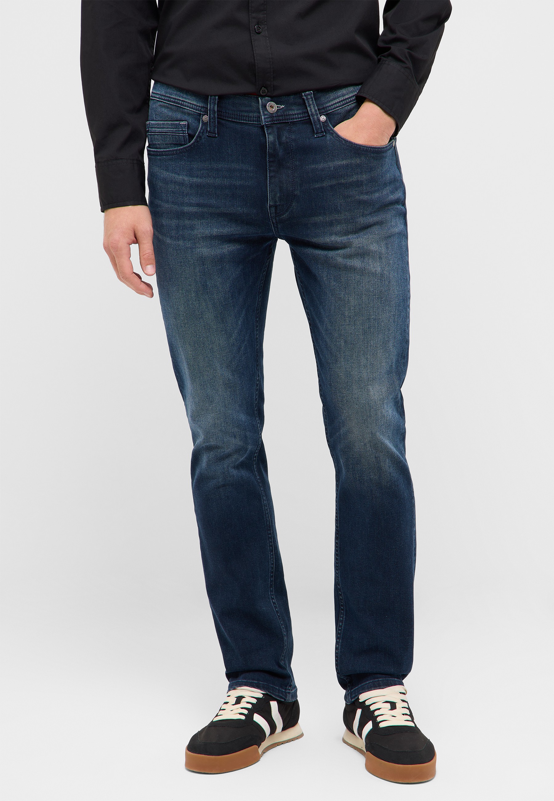 jeans, denim, straight, blue, pocket