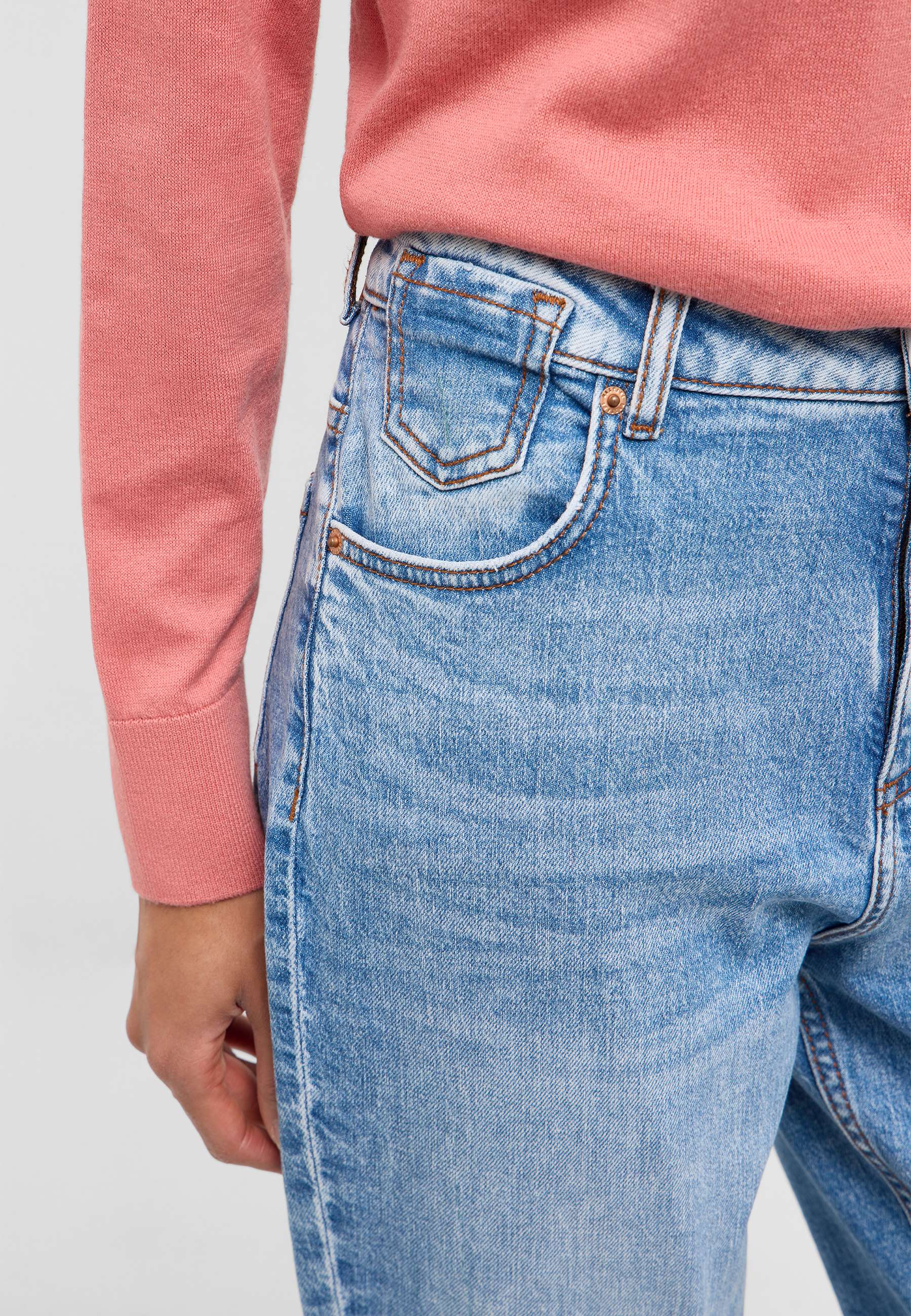 Bekleidung, Hosen, Jeanshose, Langarm, Ärmel