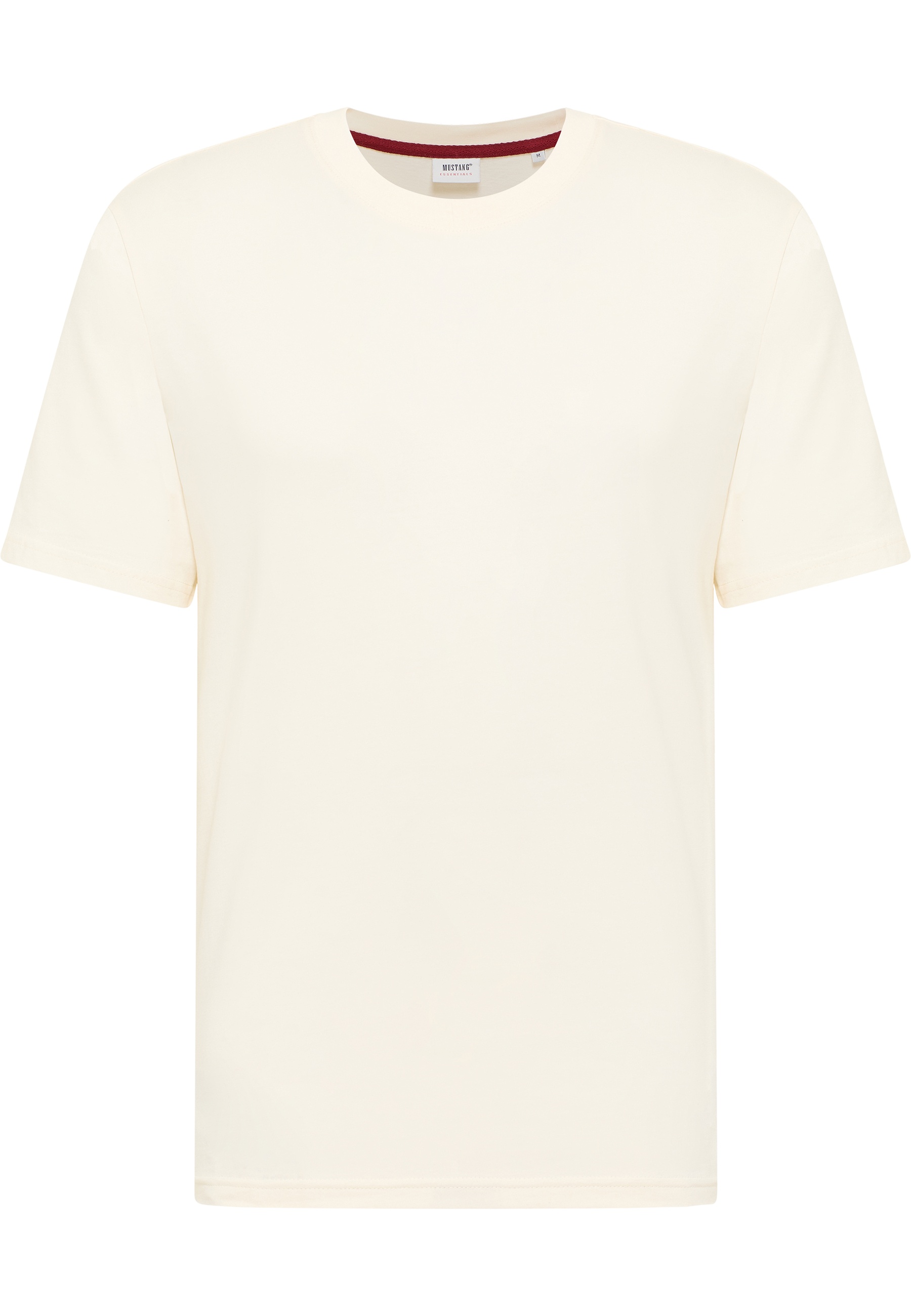 Mustang Herren T-Shirt Style Austin, offwhite