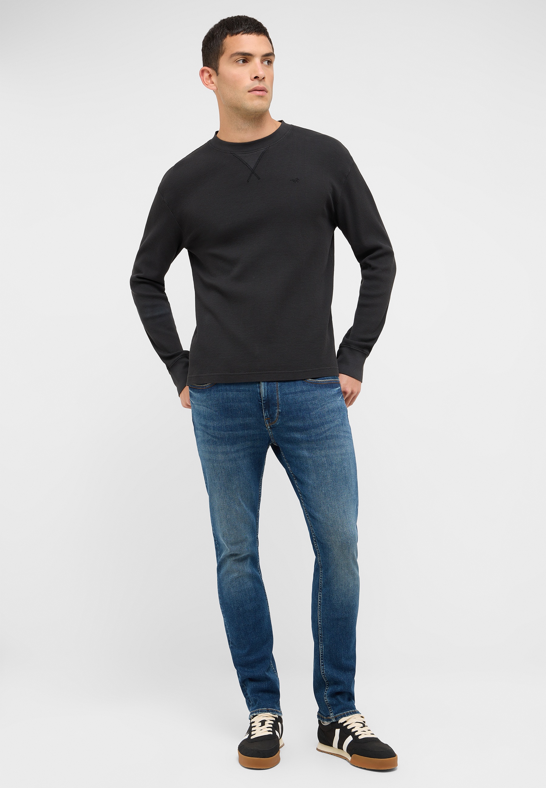 Langarm, Ärmel, Hosen, Mann, Person