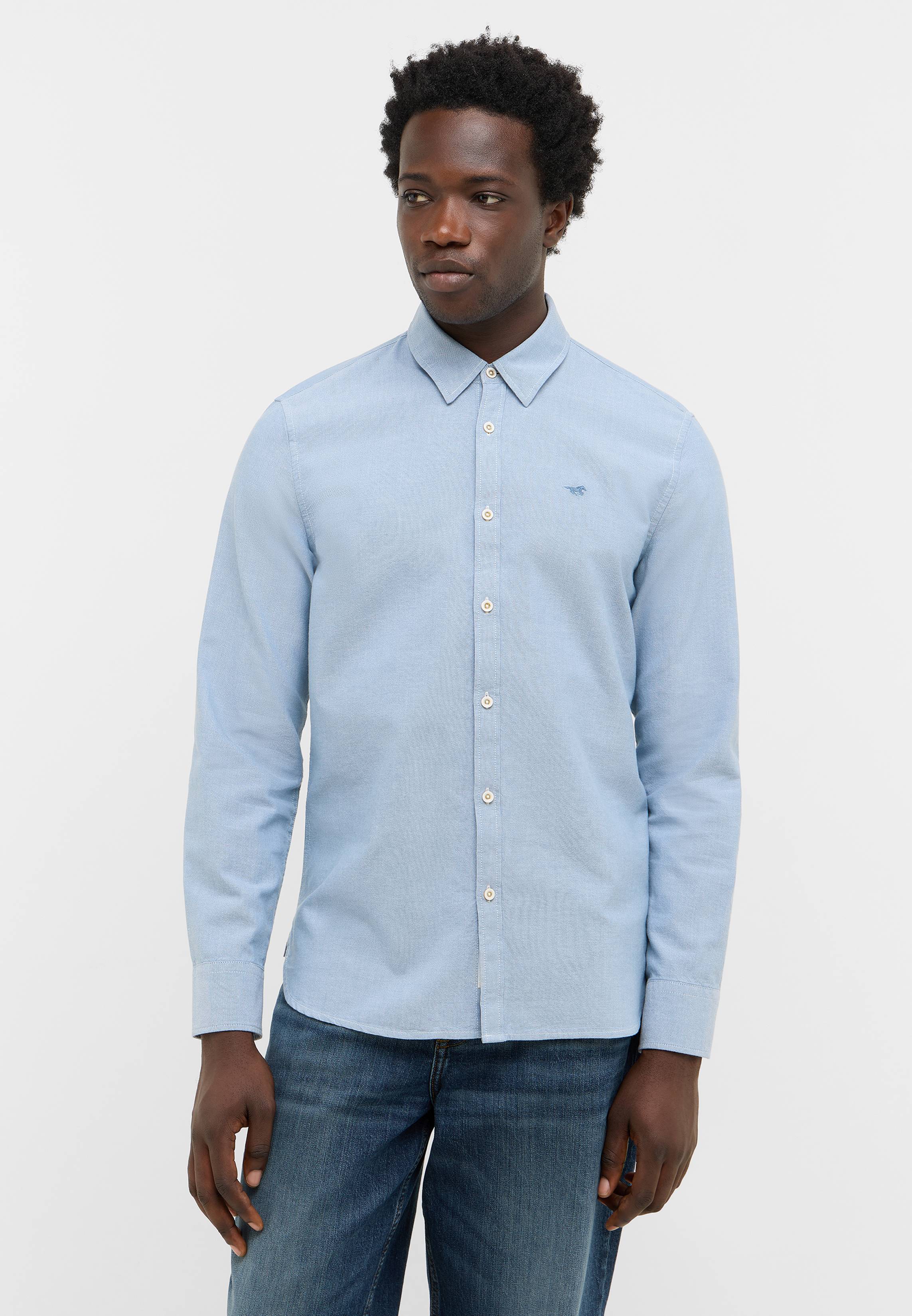 Hemd, Langarm, Kleid, Hemd, Mann, Person