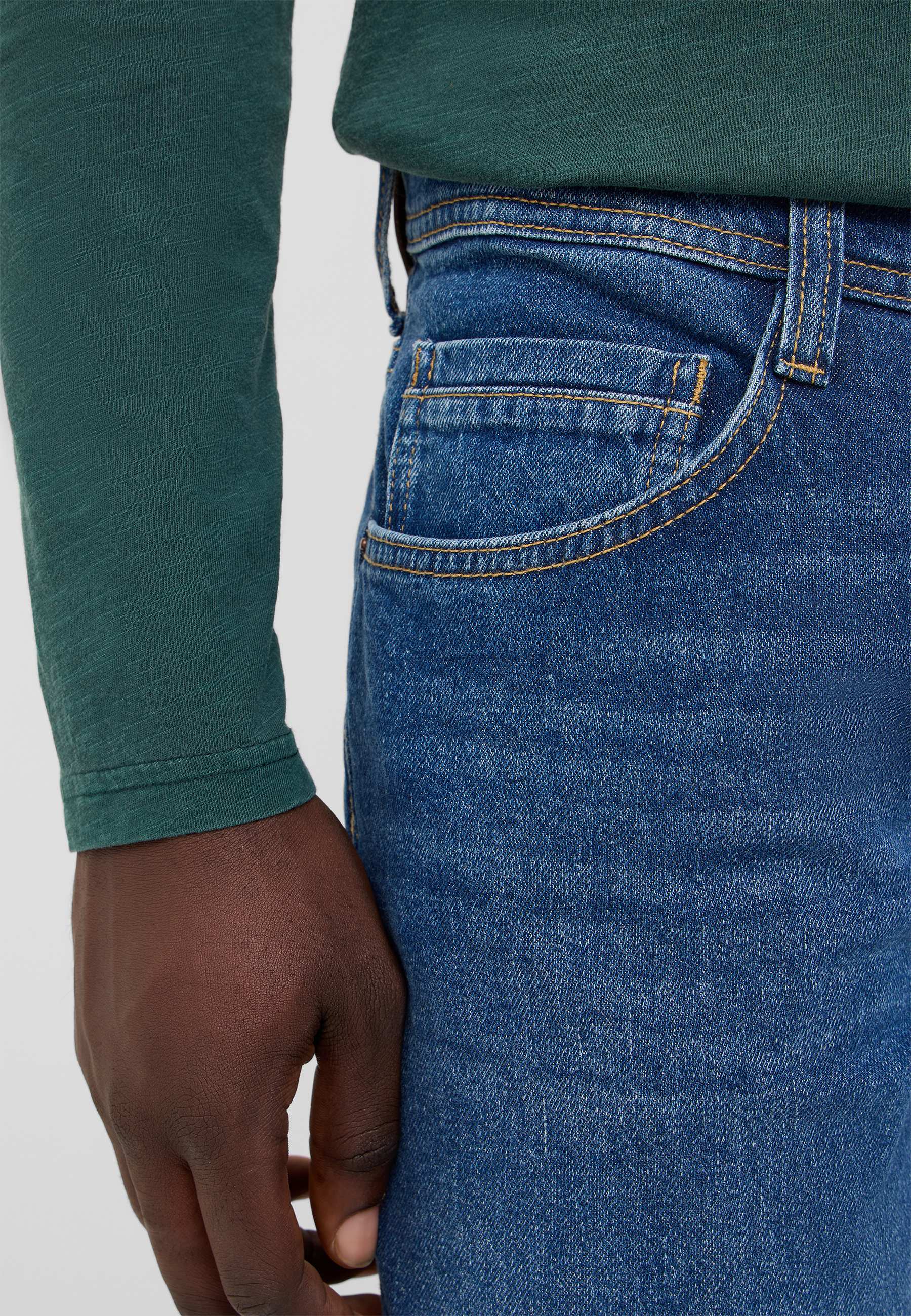 Jeans, Jeansstoff, Navy/Blau, Hose, Jeansstoff