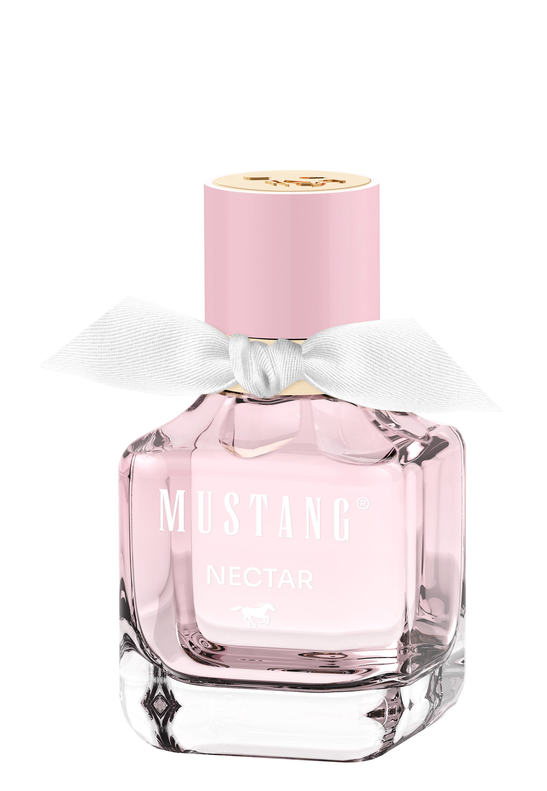 parfum, zartrosa, glasflasche, nectar, band