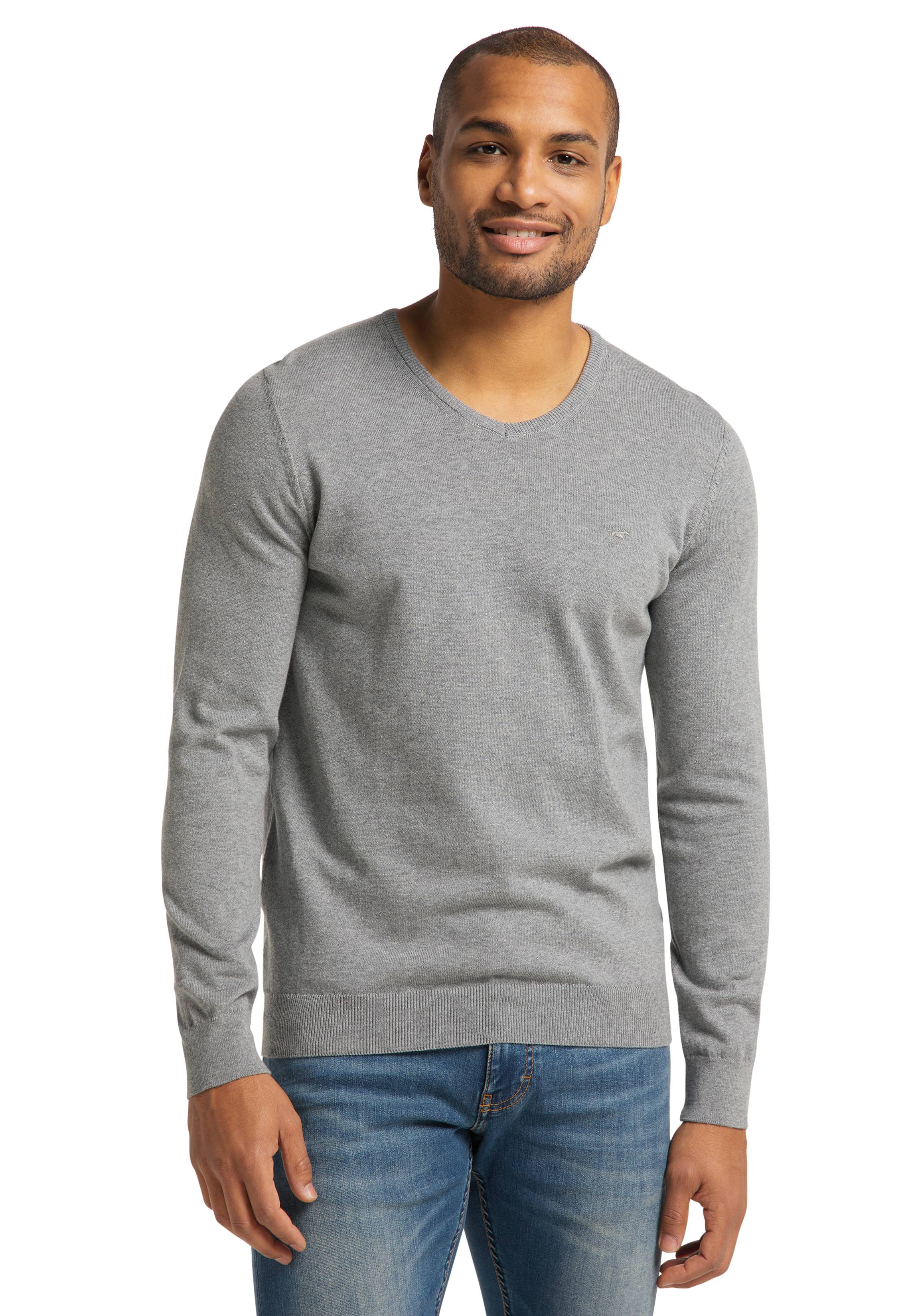 Langarmpullover Basic V-Neck Jumper