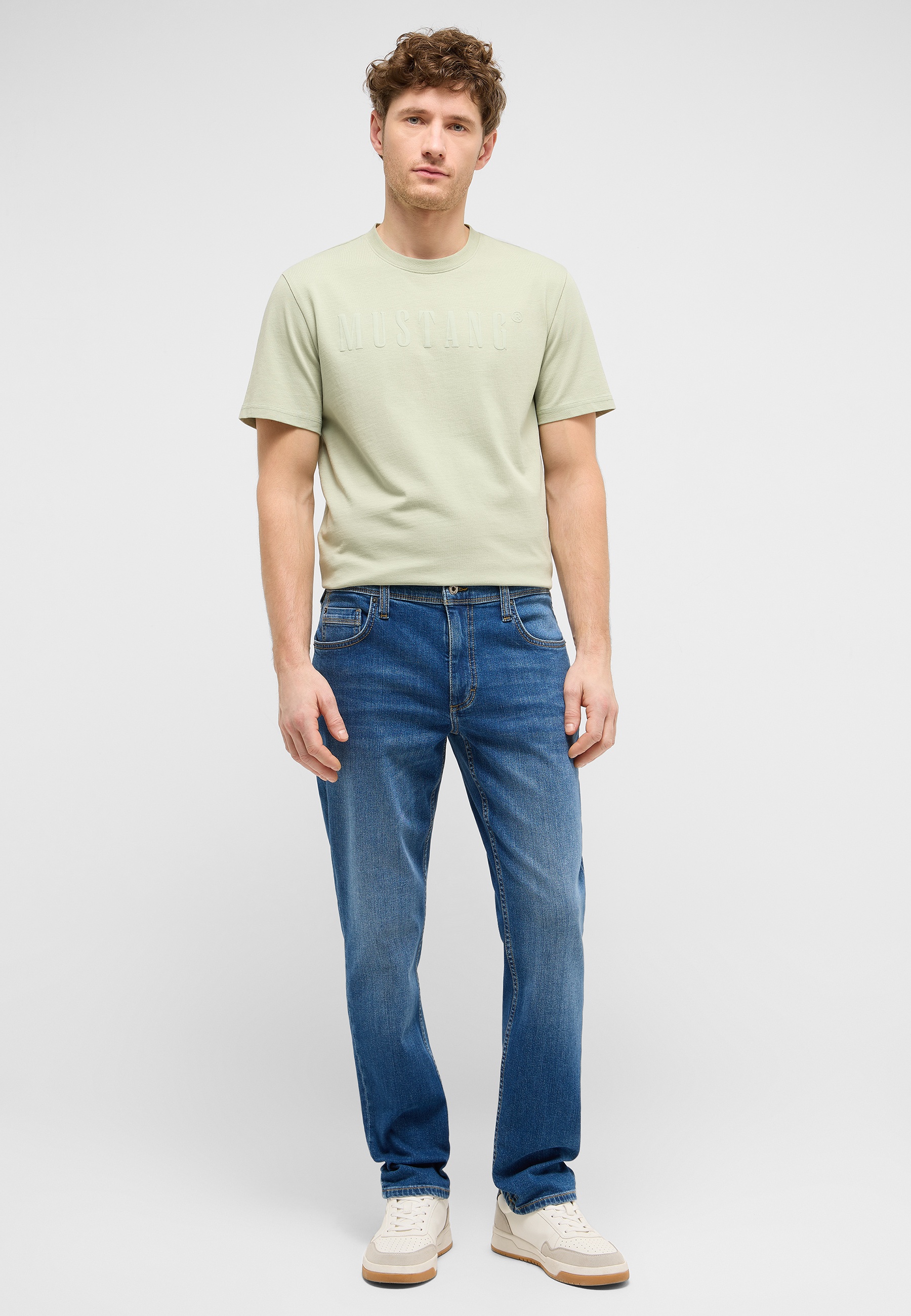 T-Shirt, Kurzarm, Unifarben, Rundhals, Muskeln?