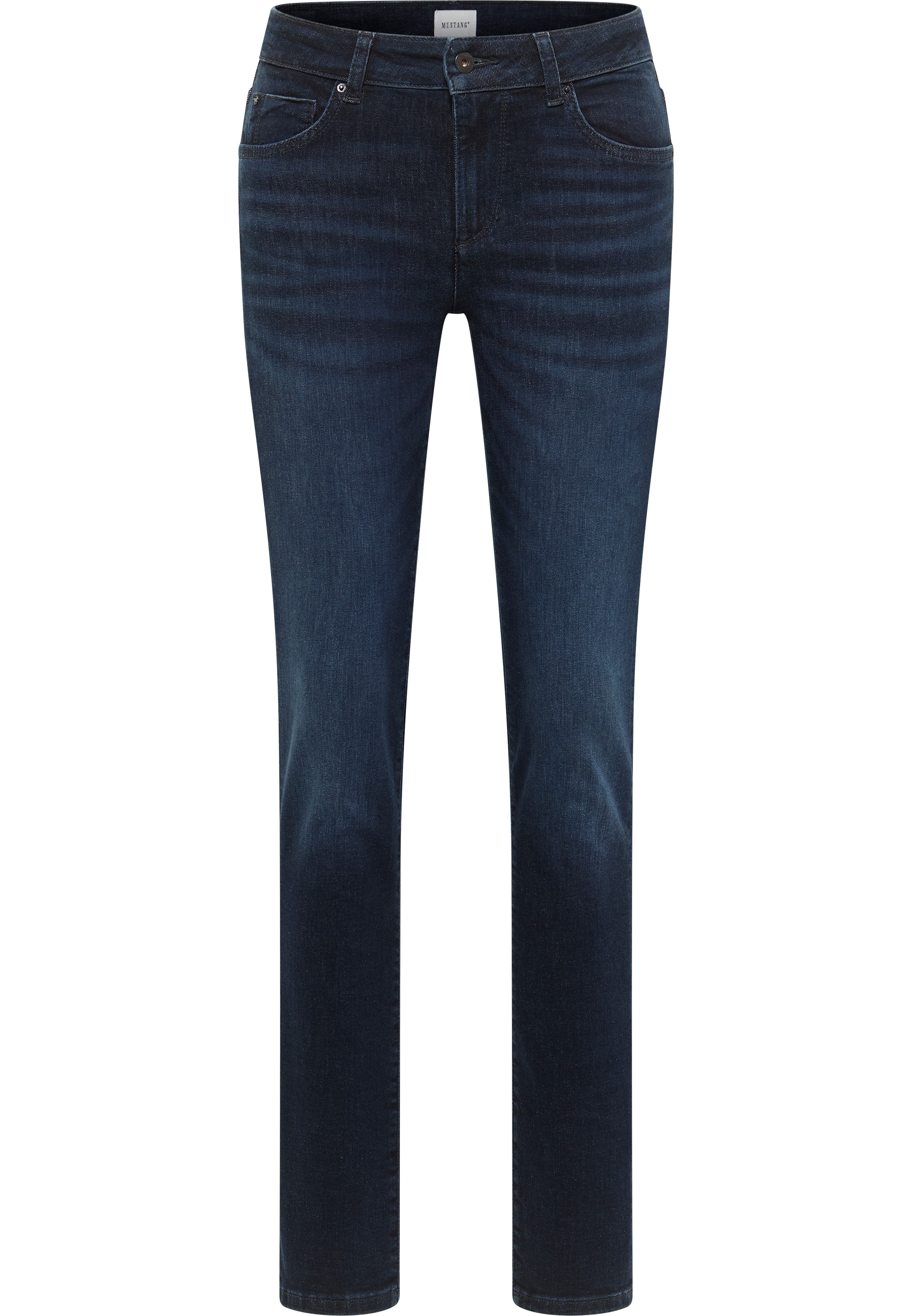 Mustang Damen Jeans Style Shelby Slim, blau dunkel
