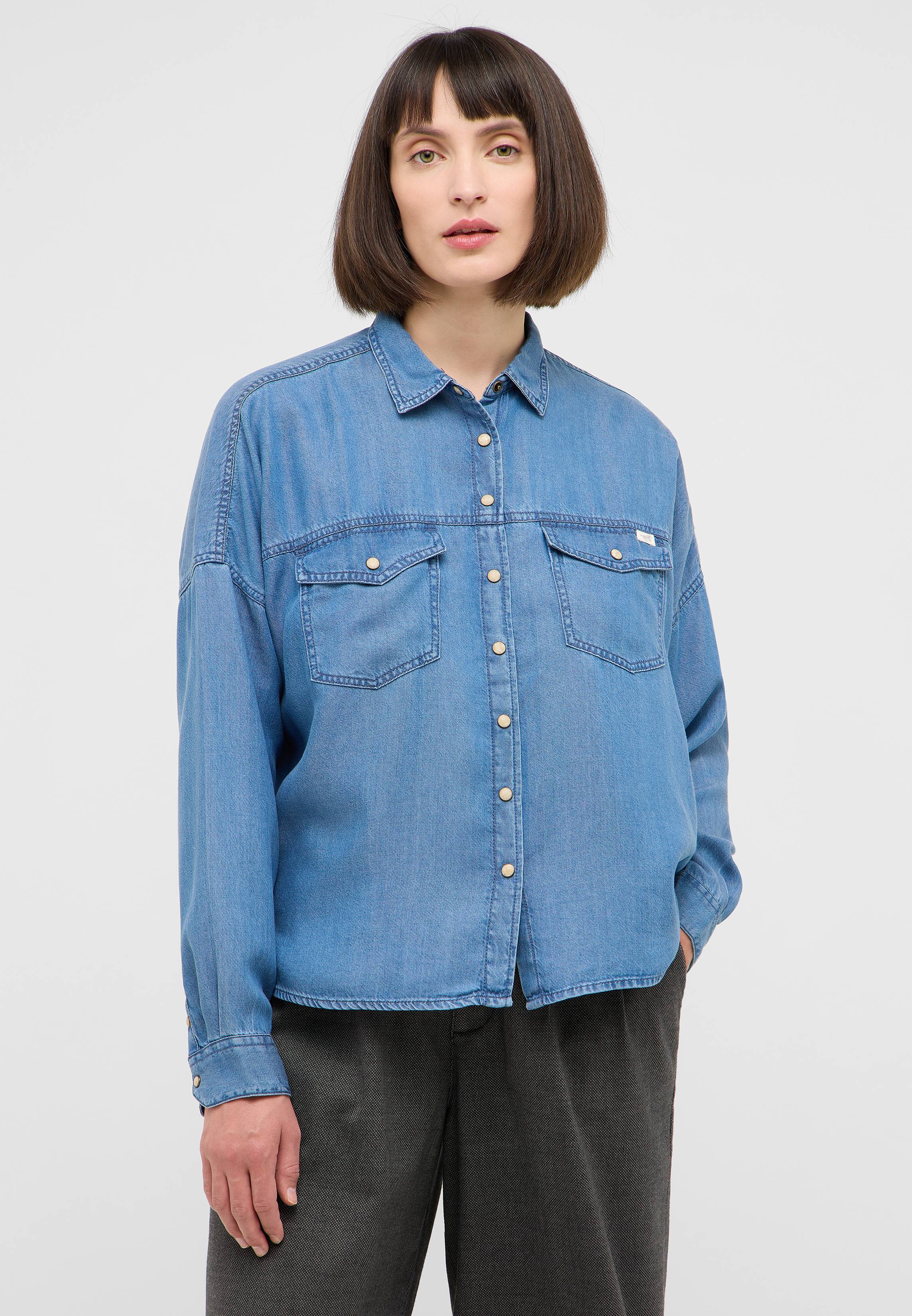 Hosen, Hemd, Langarm, Jeans, Bluse